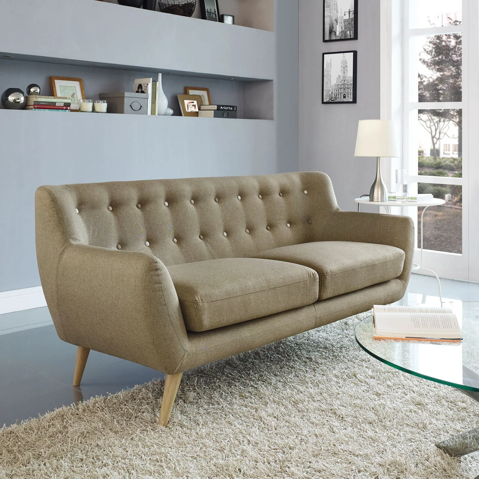 Reverence Sofa Brown - Image 4