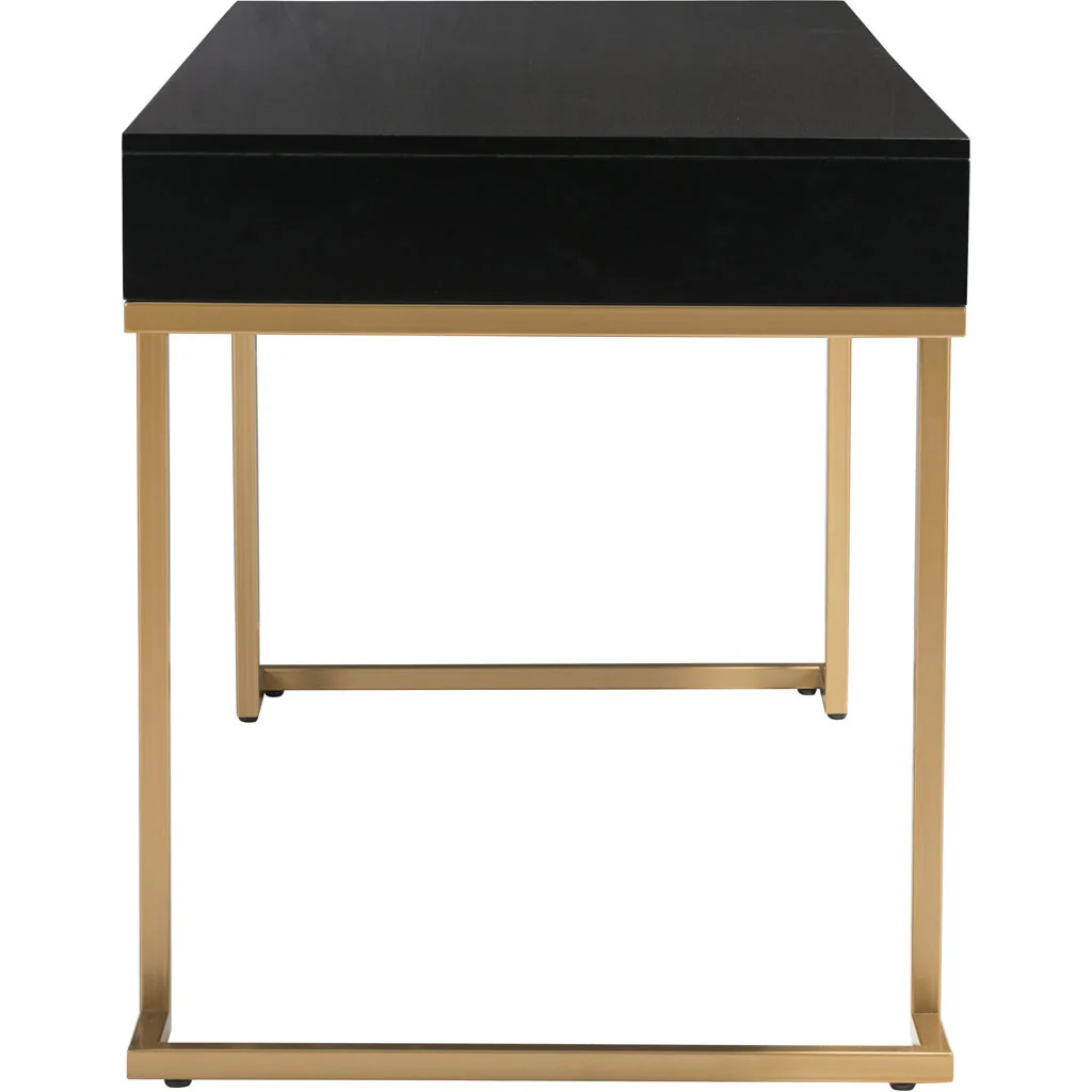 Revery Desk Black & Brass - Image 2