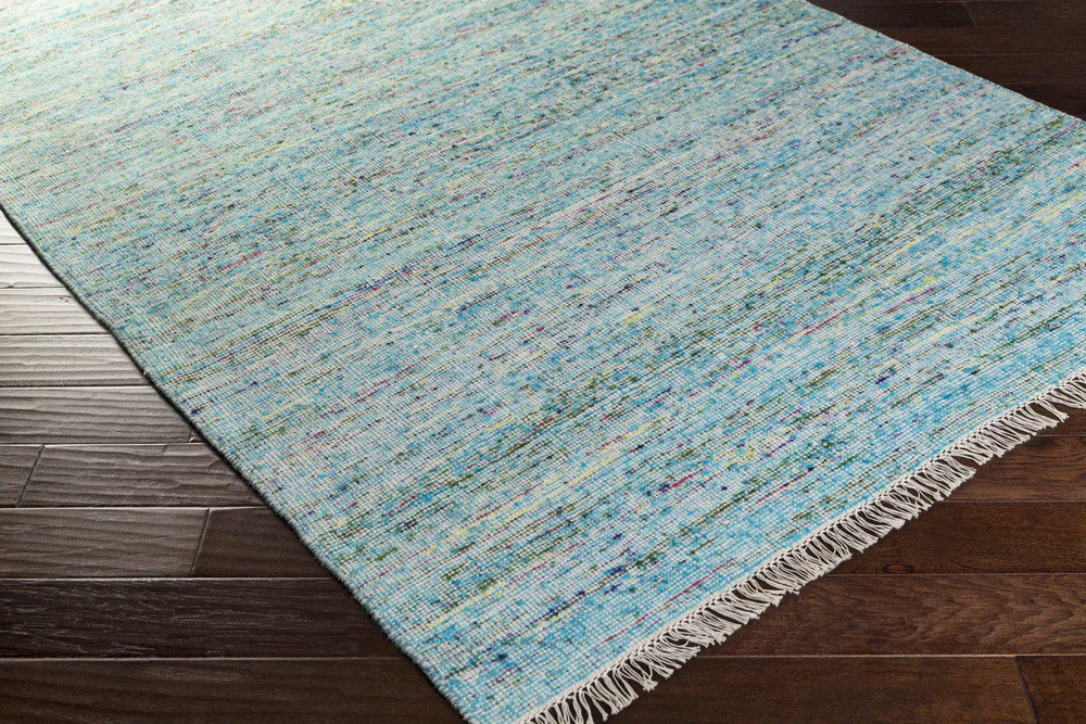 Rex Aqua/Cobalt/Lime Area Rug - Image 2