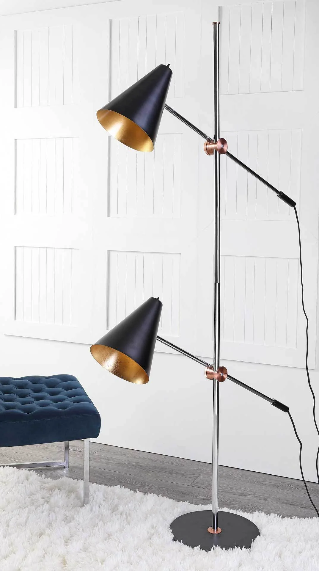 Rex Floor Lamp Black - Image 3