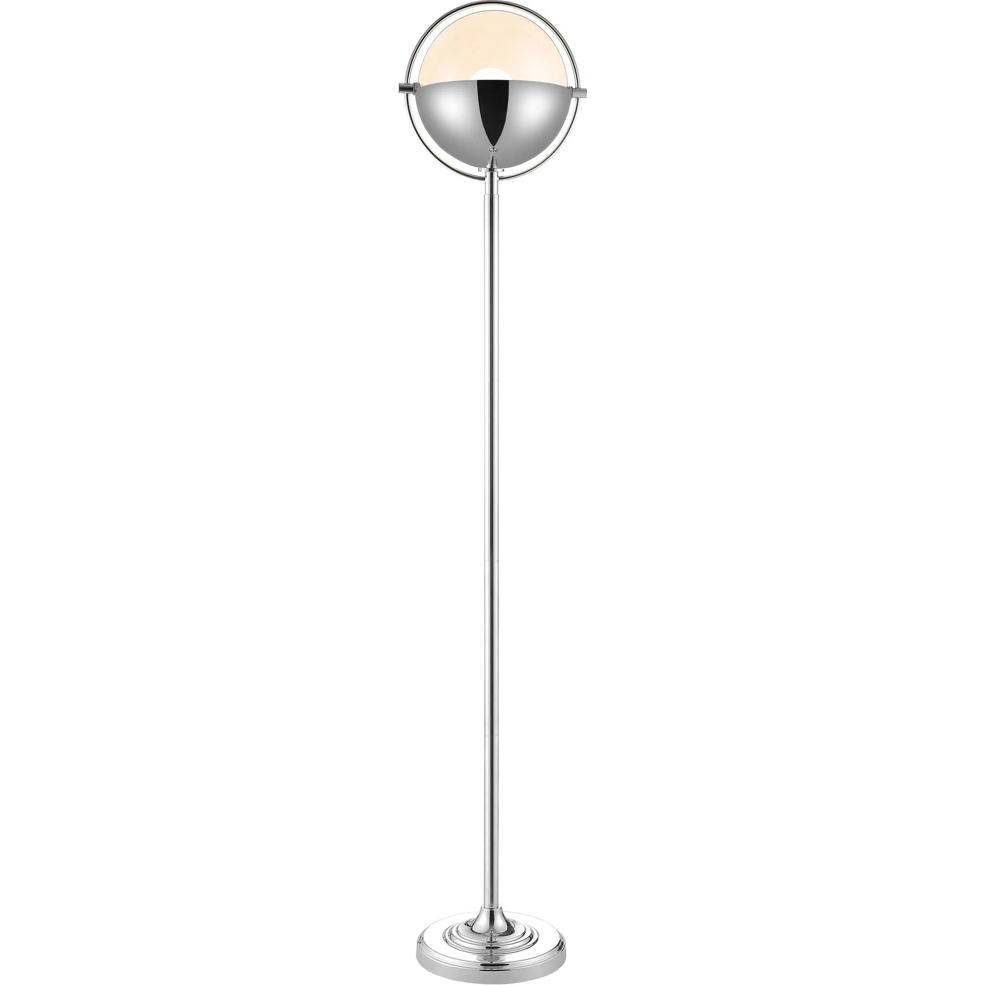 Reynlds Floor Lamp Chrome - Image 2