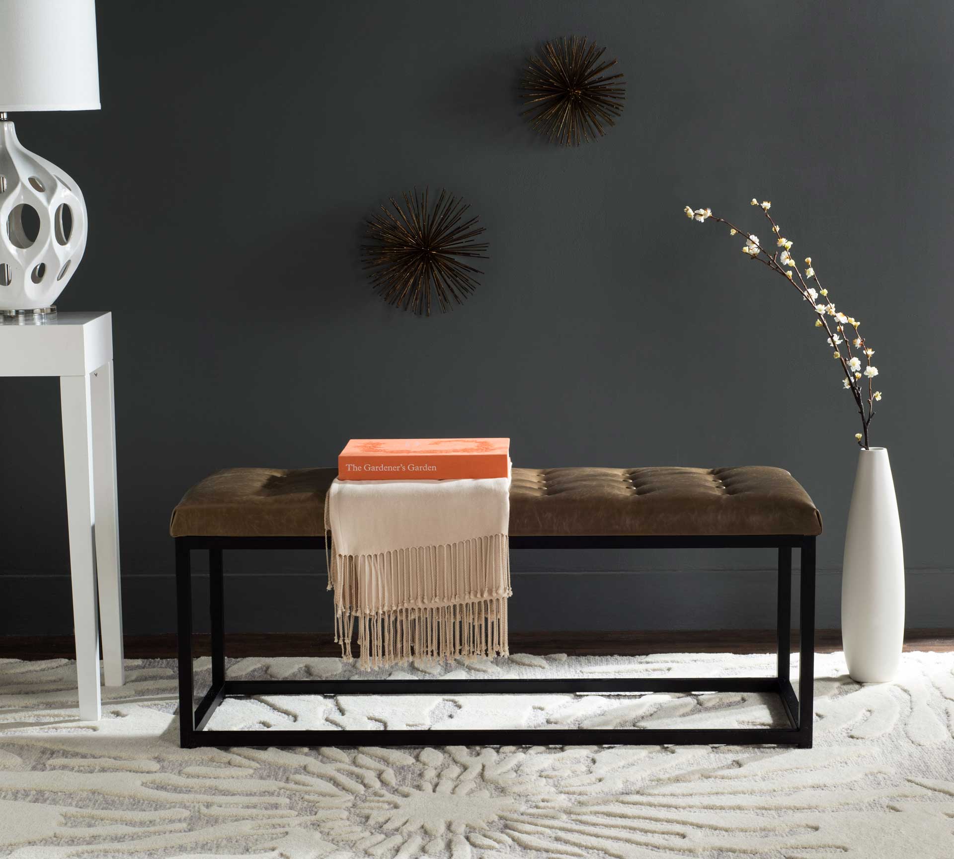 Reynolds Bench Tan/Black - Image 3