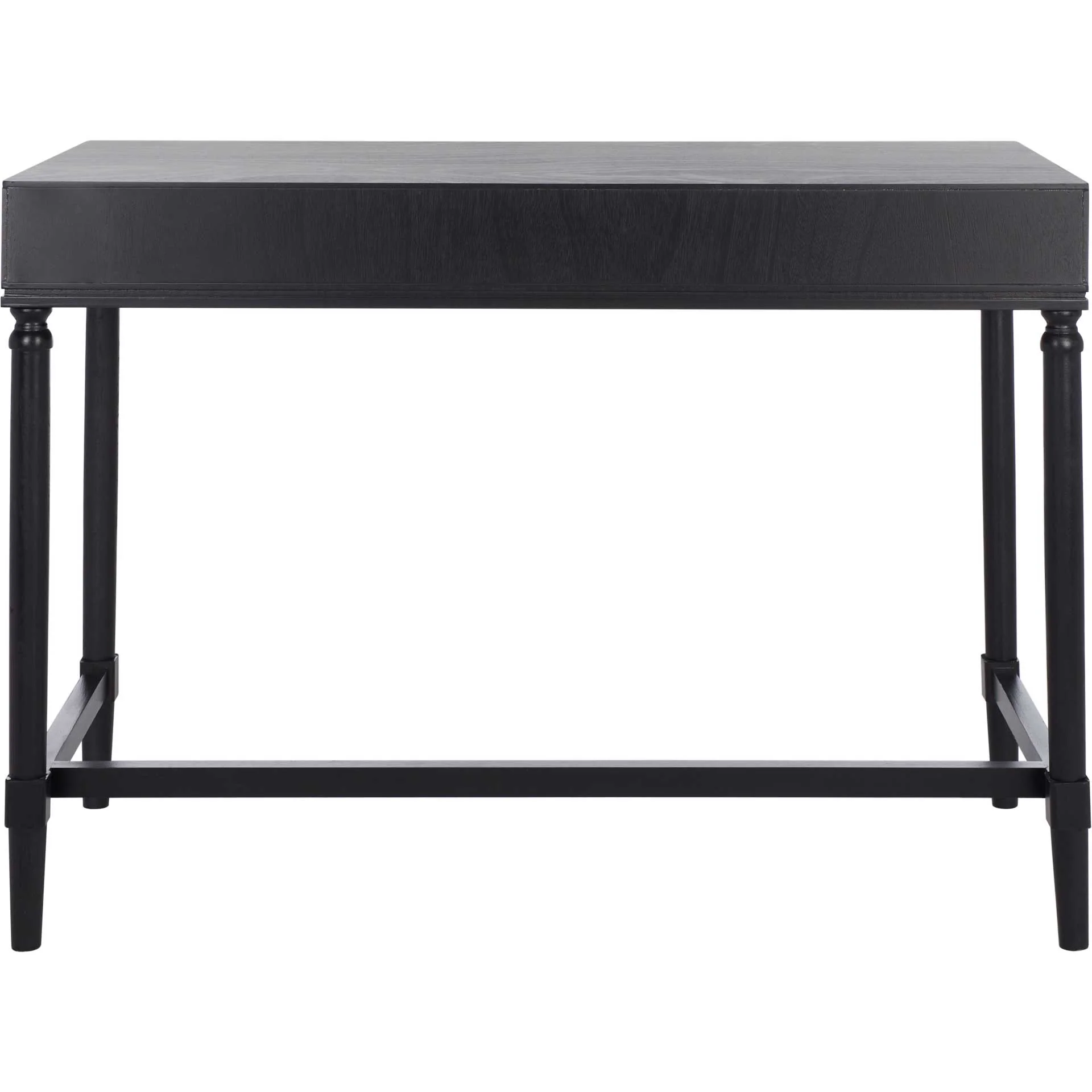 Rhett 2 Drawer Desk Black - Image 3