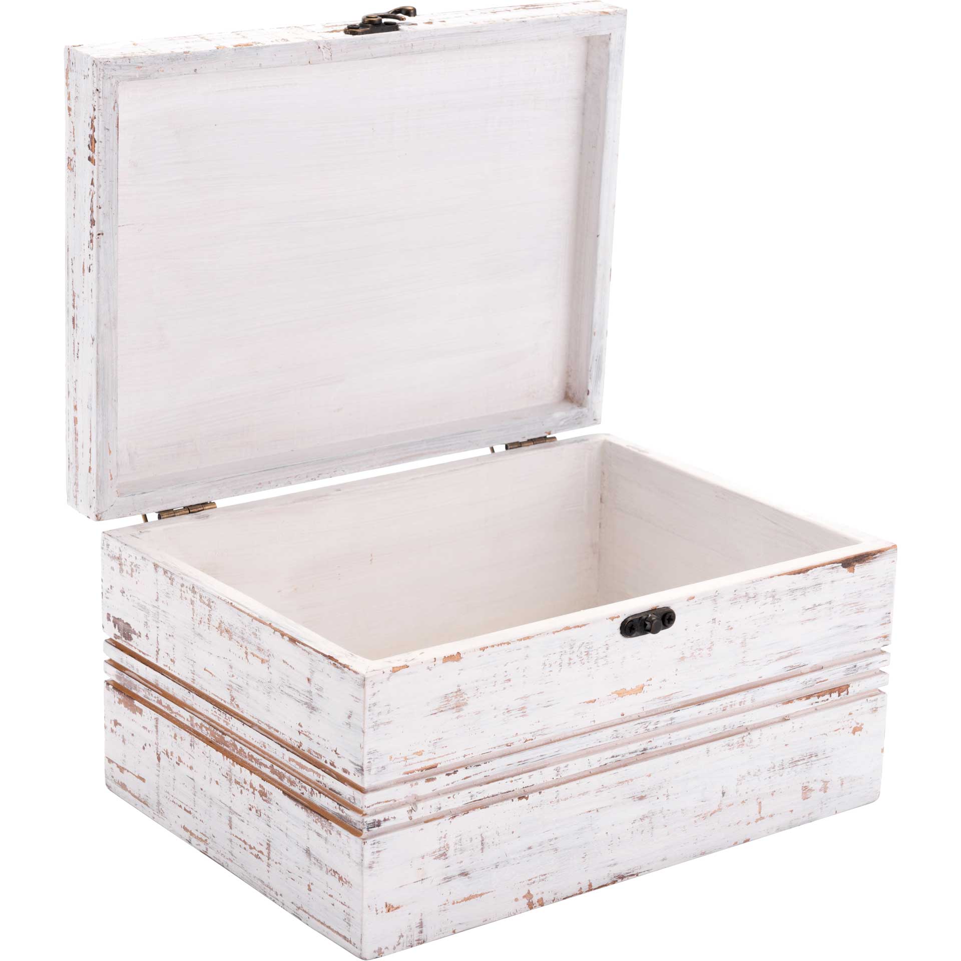 Rhombus Antique Box White - Image 2