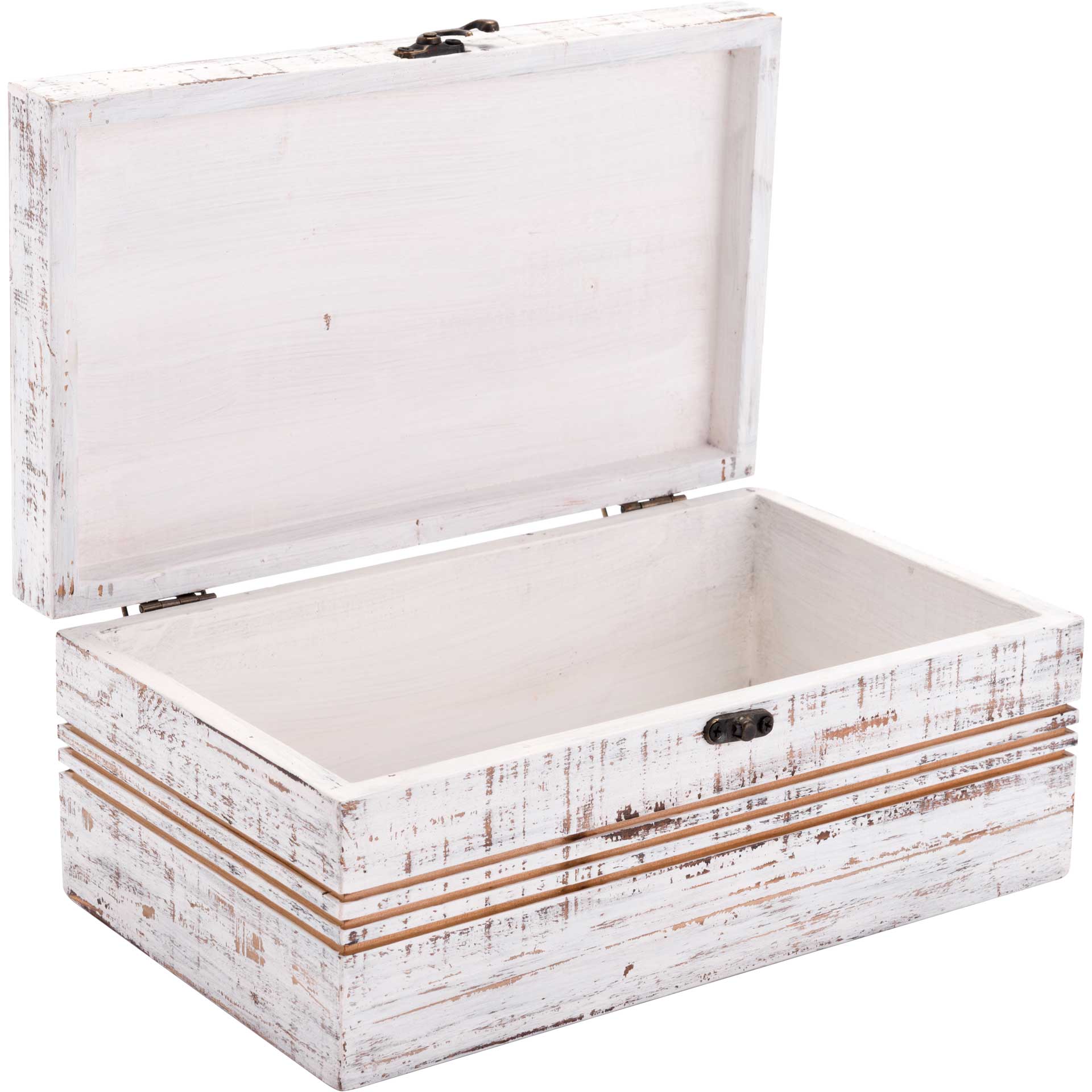 Rhombus Antique Box White - Image 6