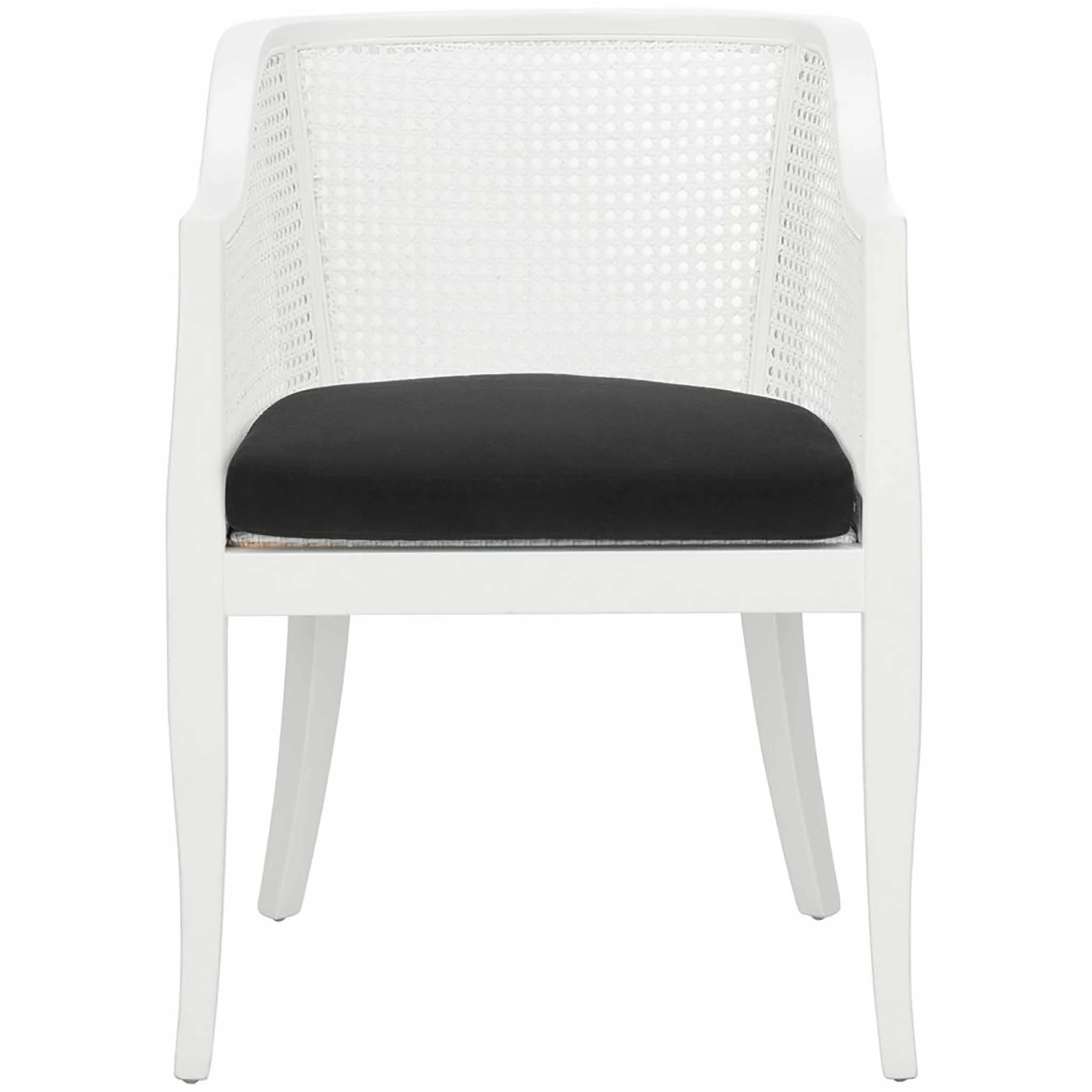 Ricardo Cane Dining Chair White - Image 2
