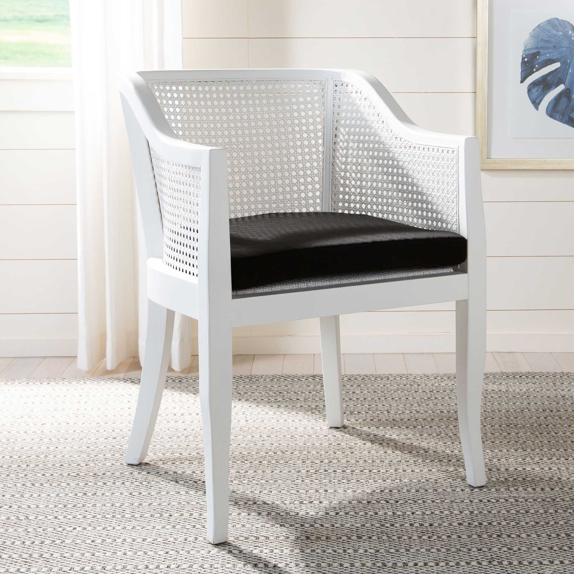Ricardo Cane Dining Chair White - Image 7