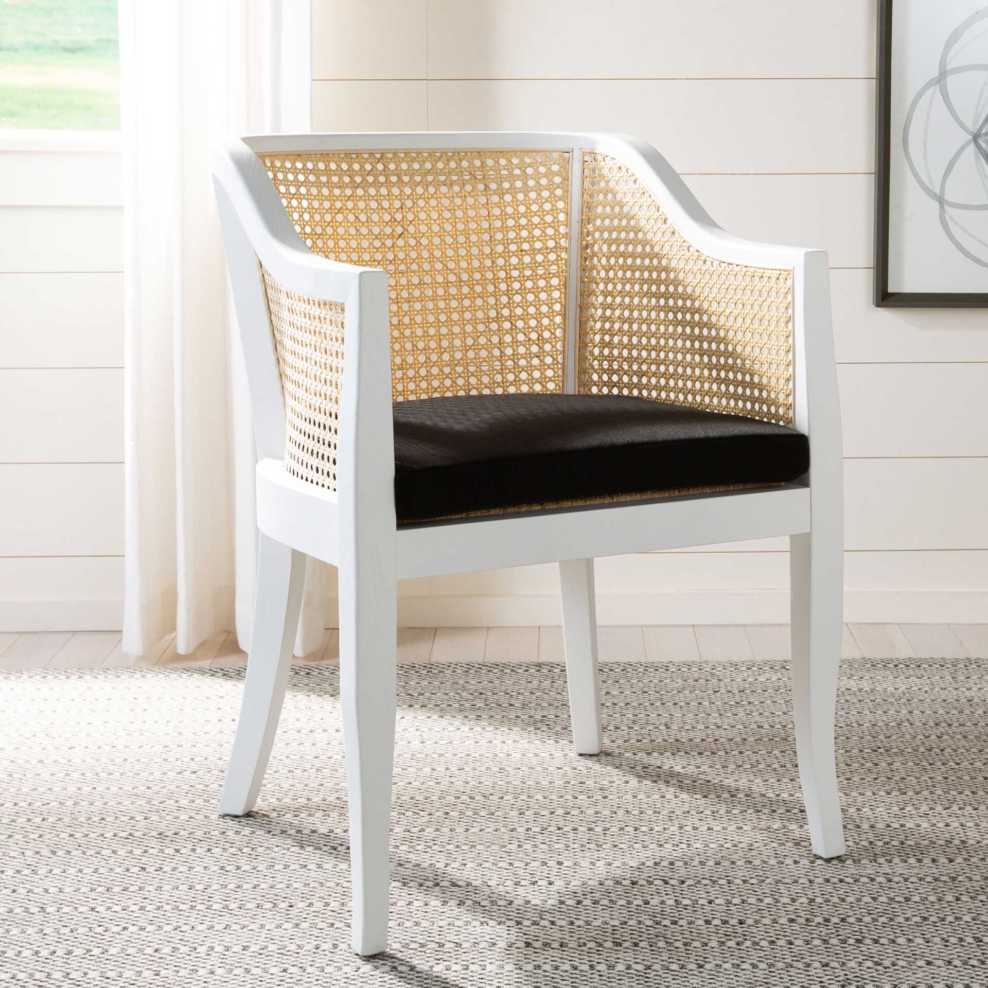 Ricardo Dining Chair White/Natural - Image 9