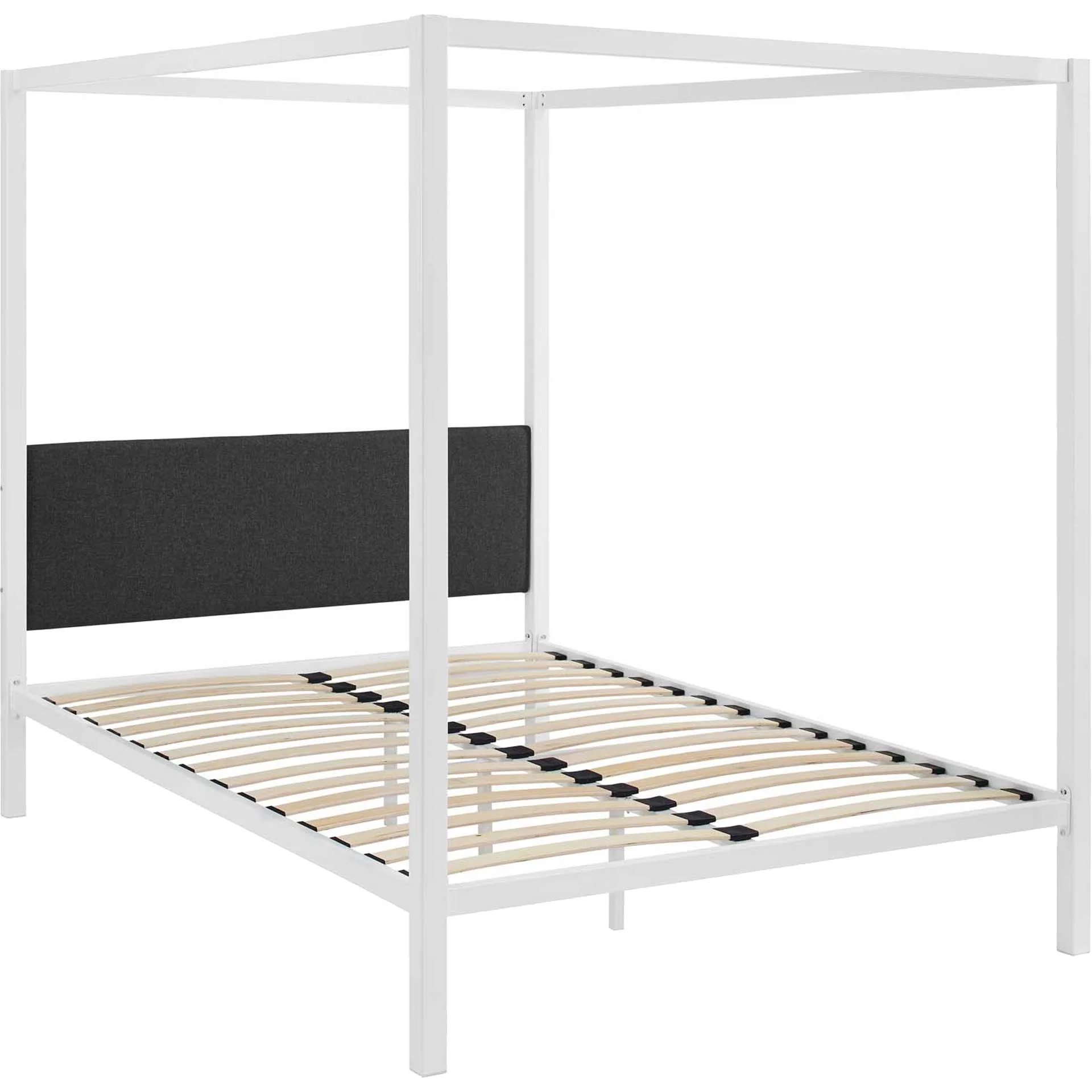 Richard Bed Frame White/Gray - Image 4