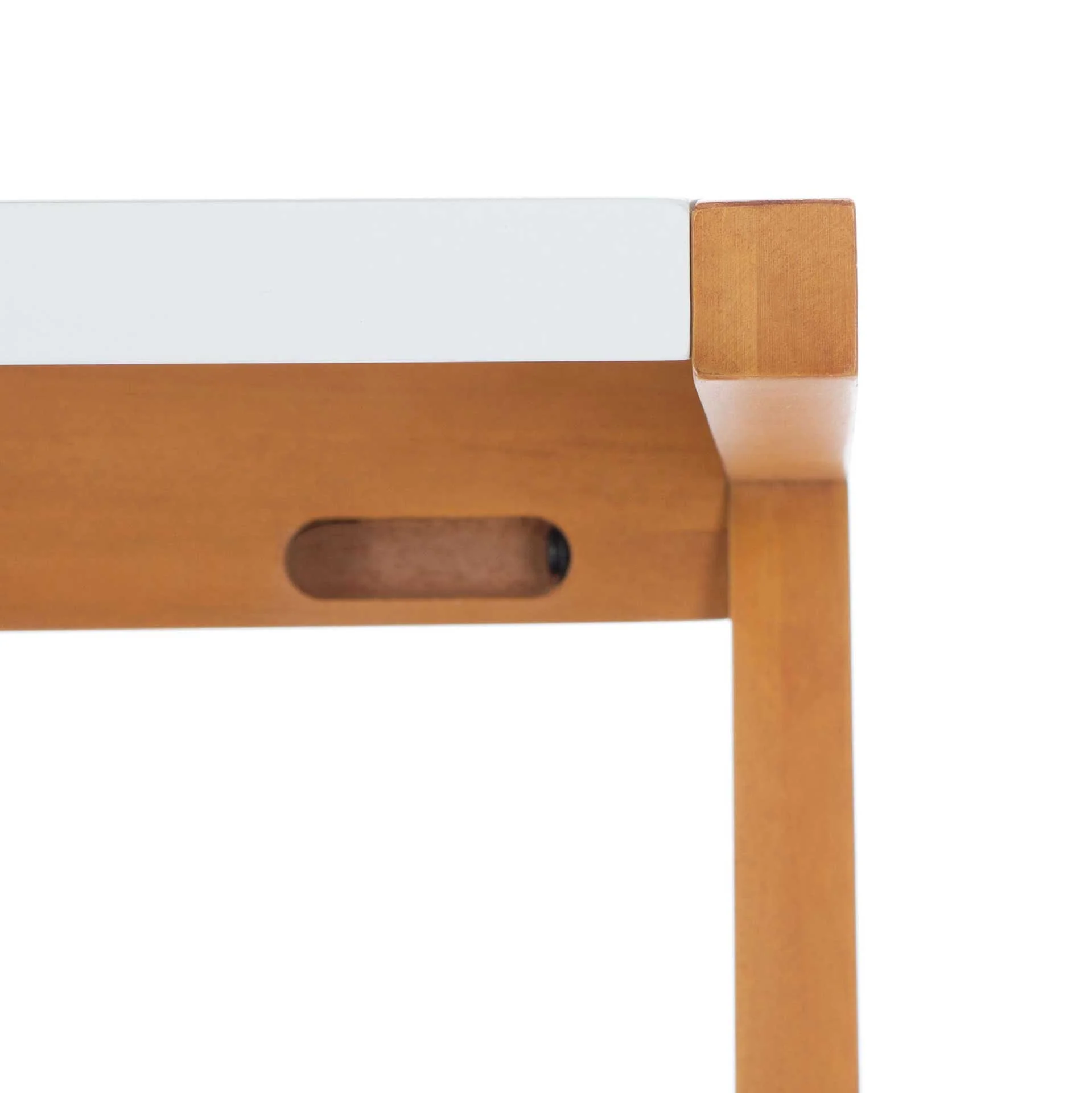 Richmond Desk Oak/White - Image 5