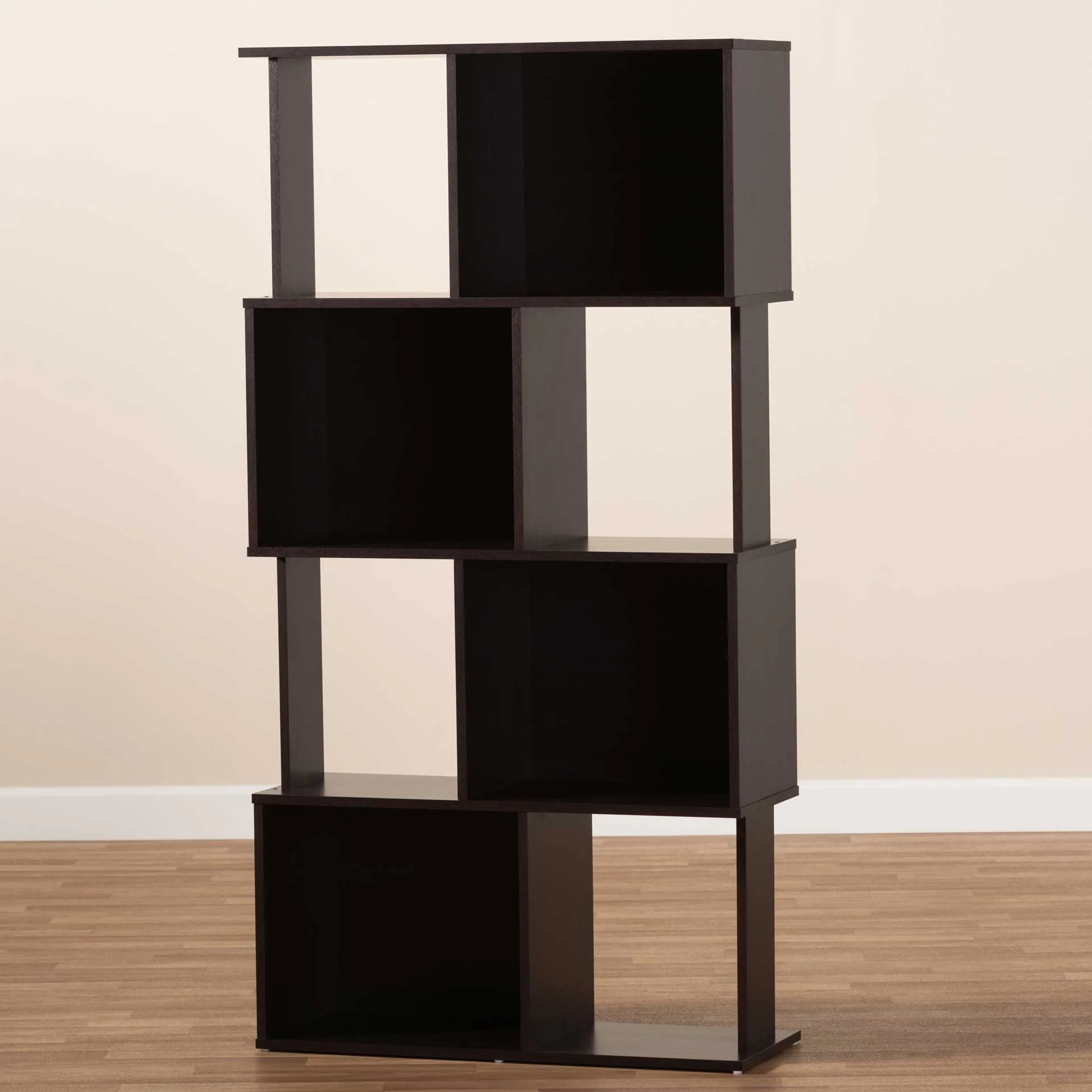 Ricky Bookcase Dark Brown - Image 5