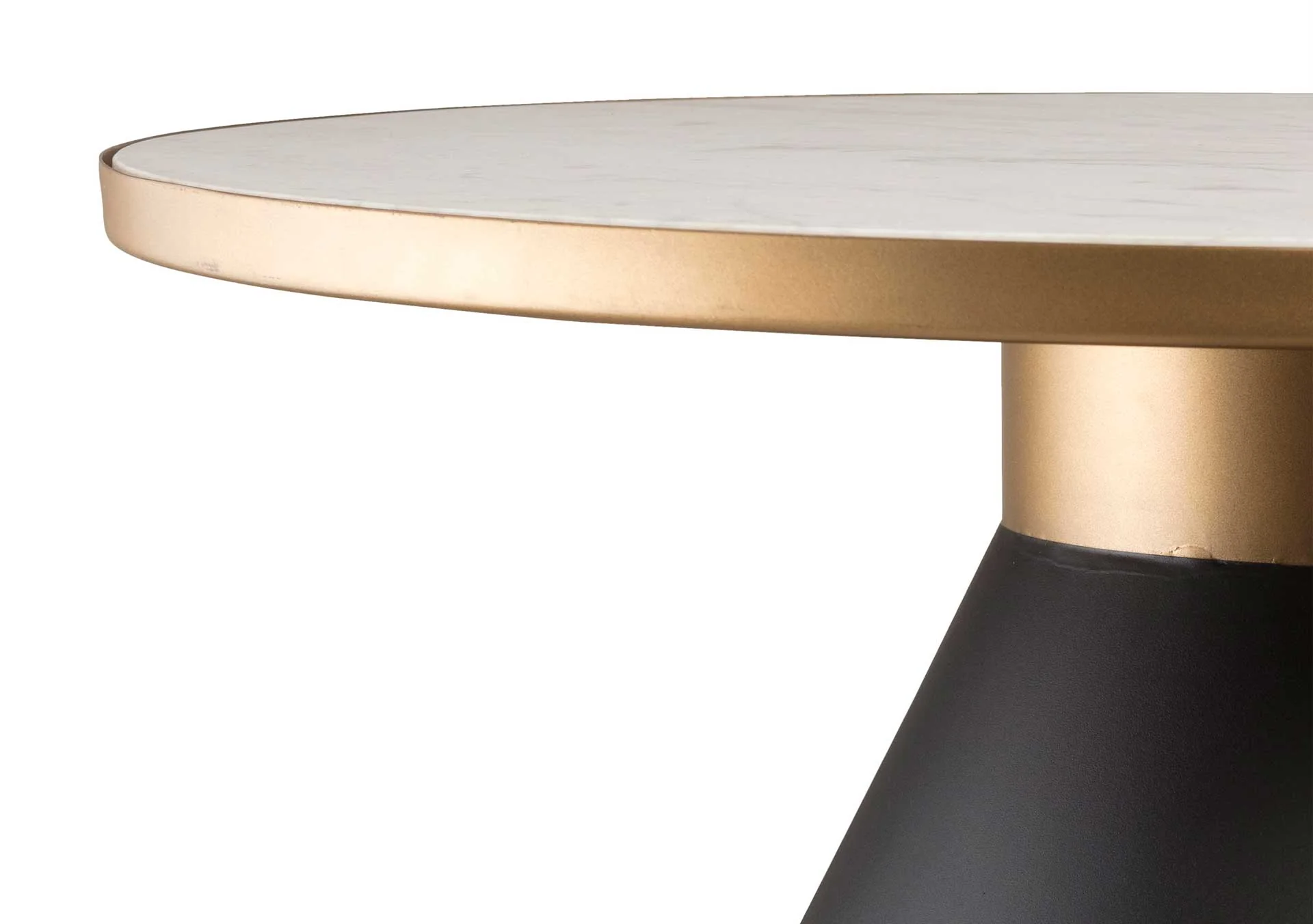 Ricky Marble Coffee Table Black/White - Image 3