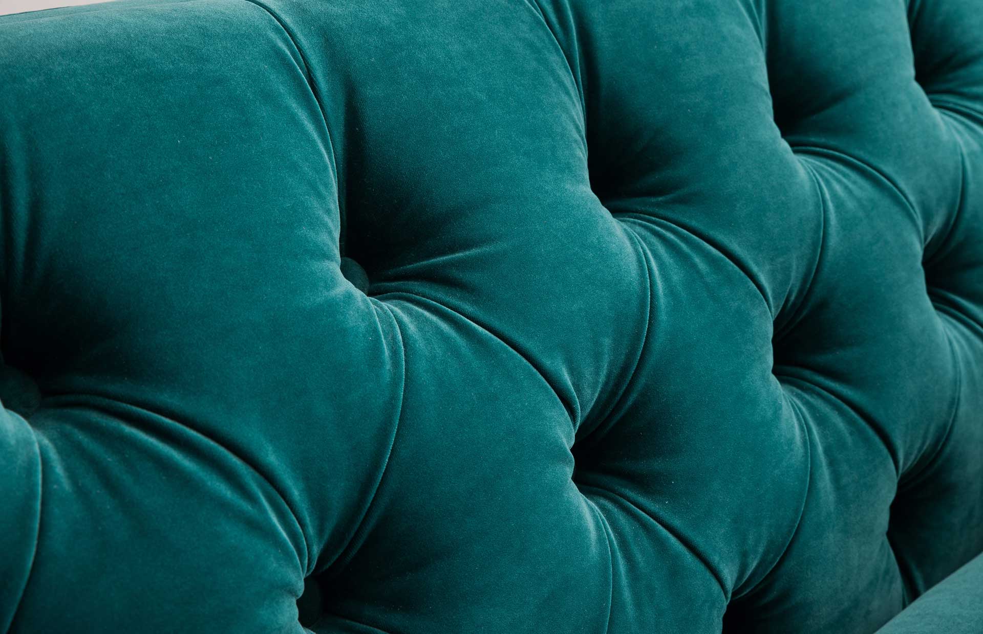 Ridge Velvet Sofa Green - Image 5
