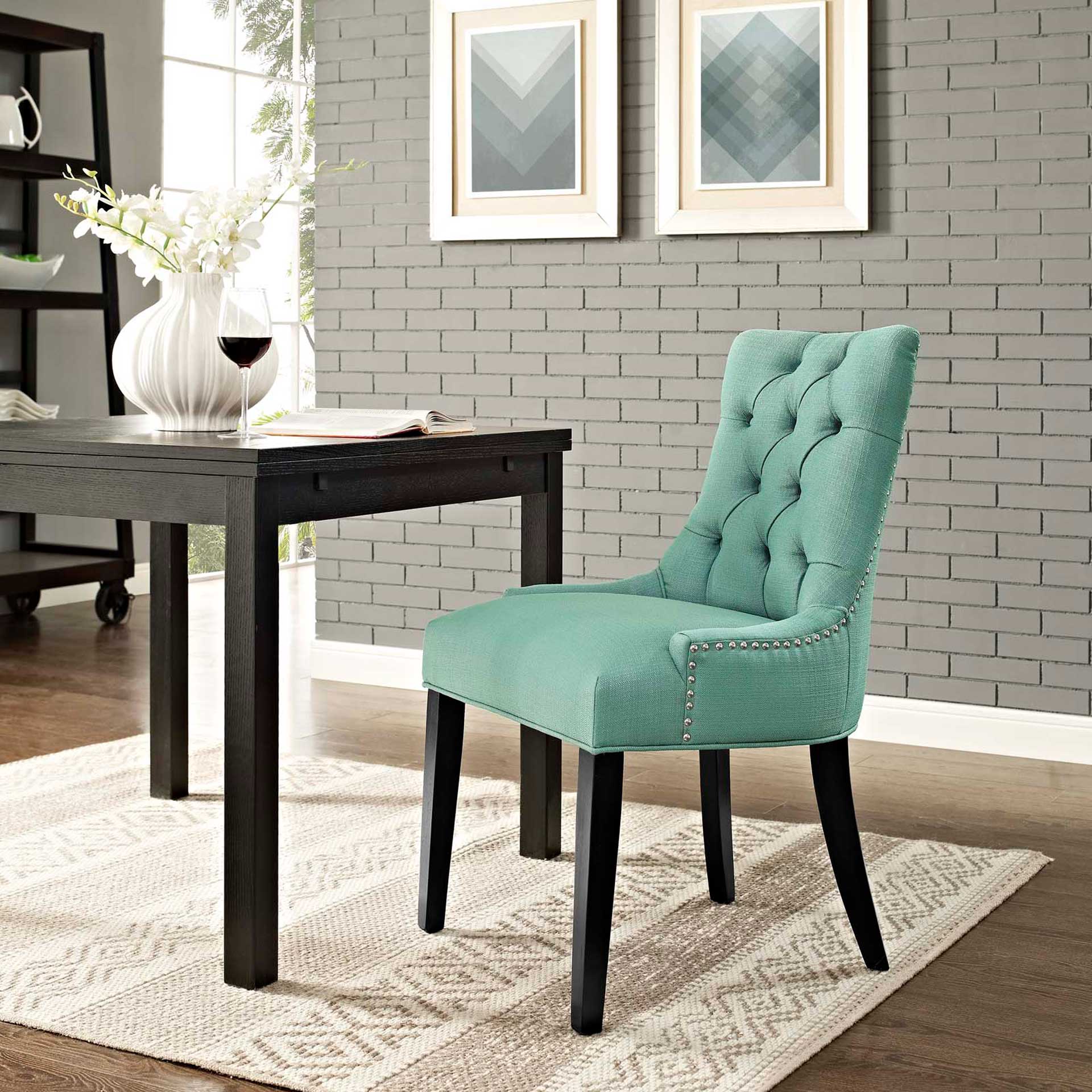 Riley Fabric Dining Chair Laguna - Image 4
