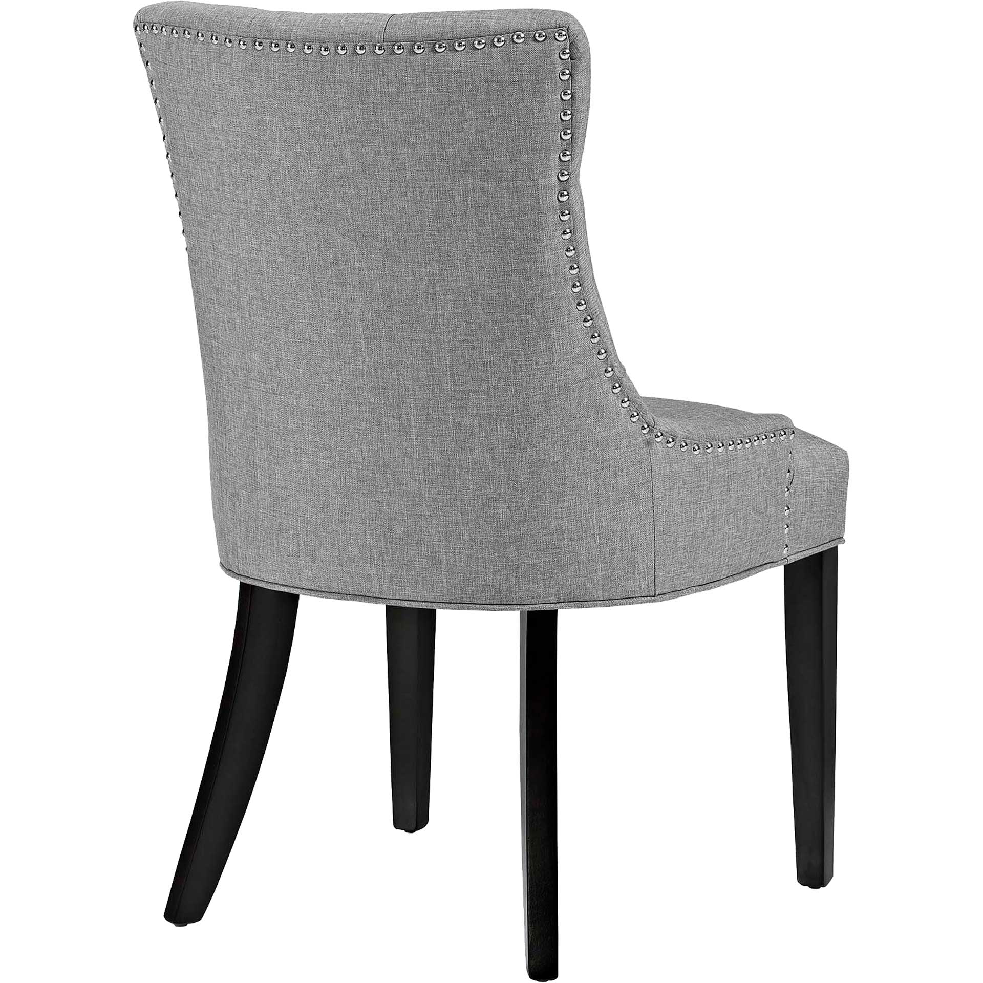 Riley Fabric Dining Chair Light Gray - Image 3