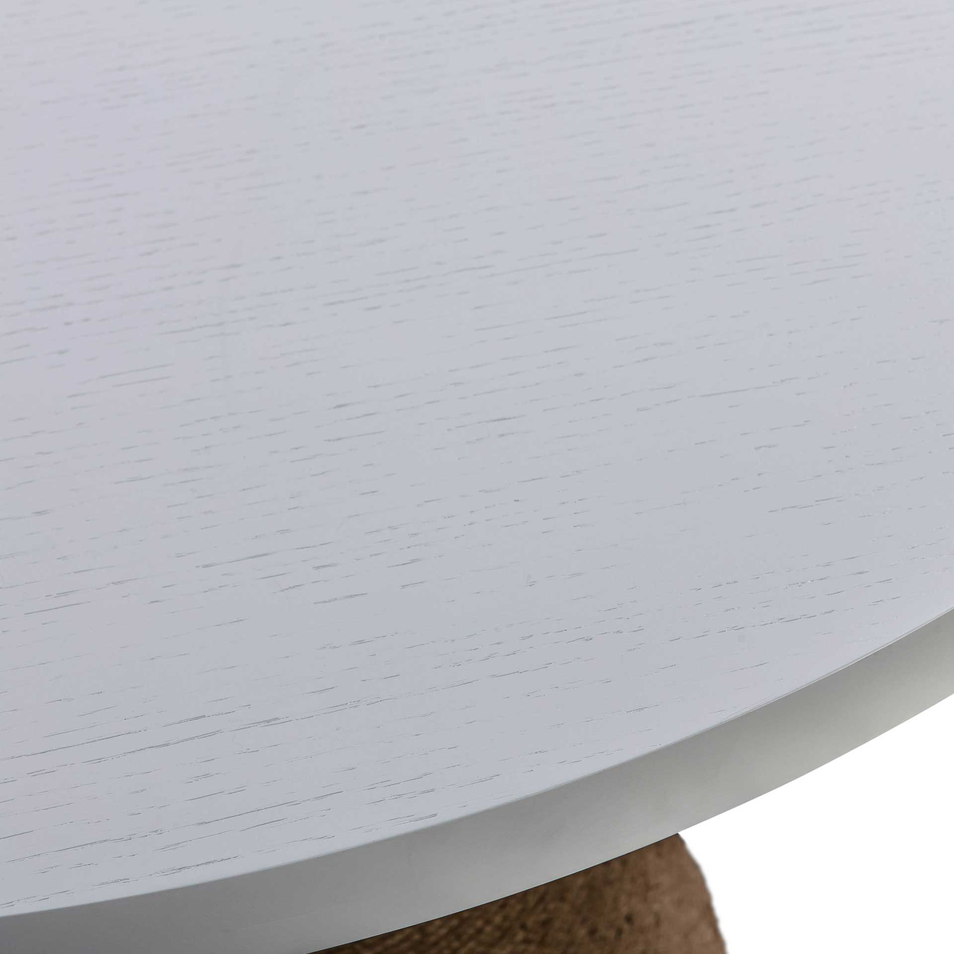 Riley Natural Rope Round Table White - Image 4