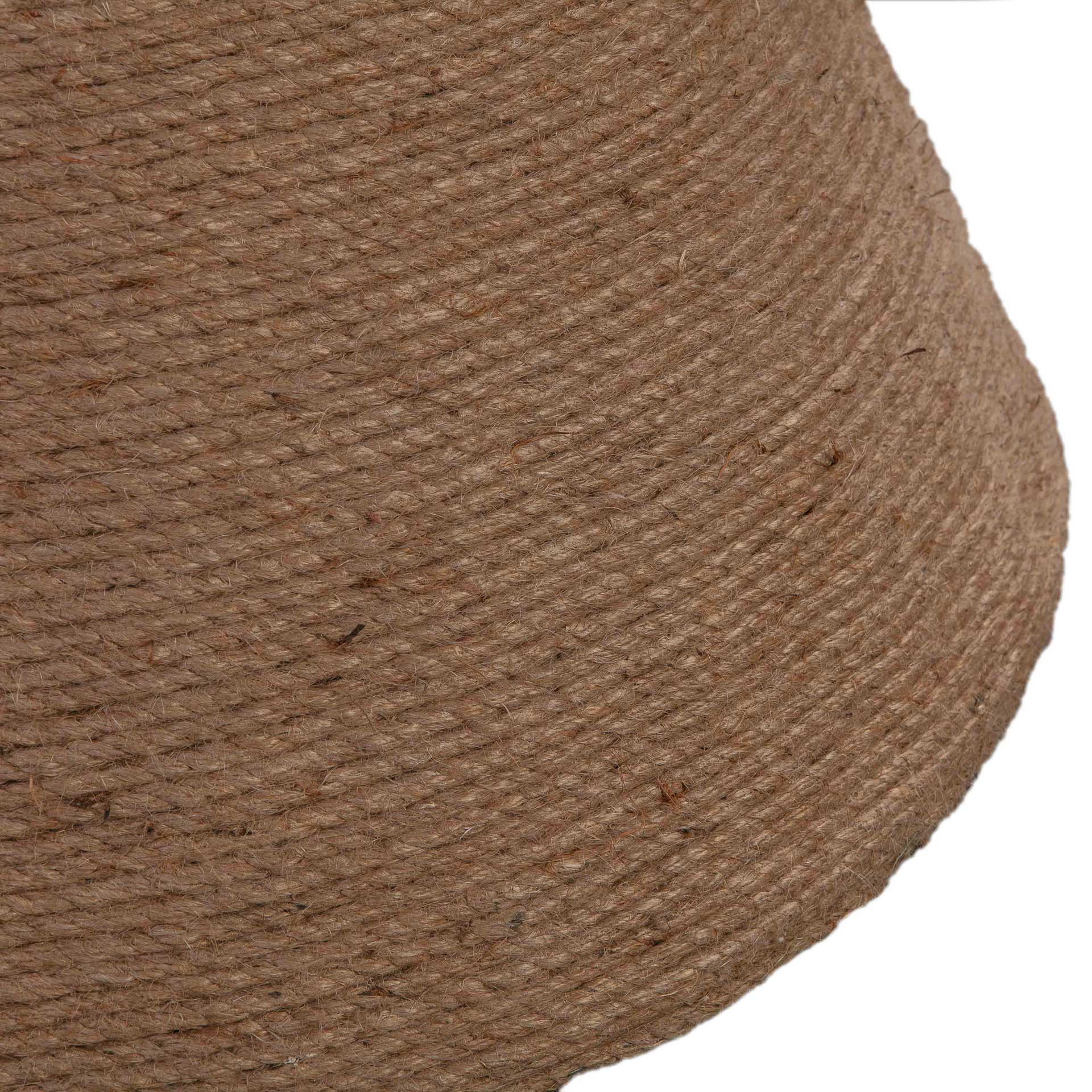 Riley Natural Rope Round Table White - Image 5