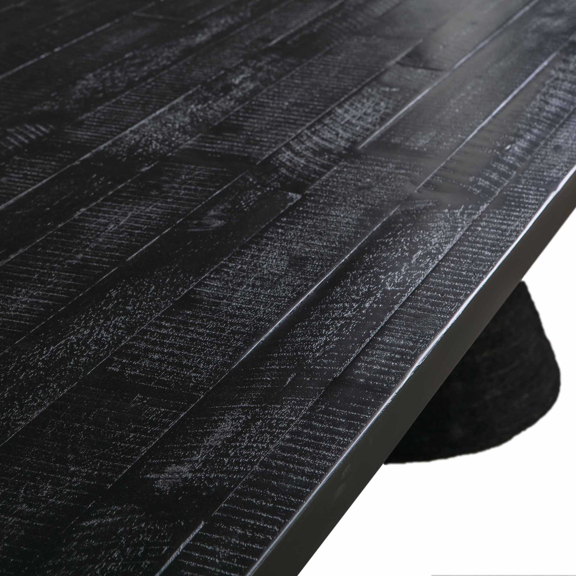Riley Rope Oval Table Black - Image 6