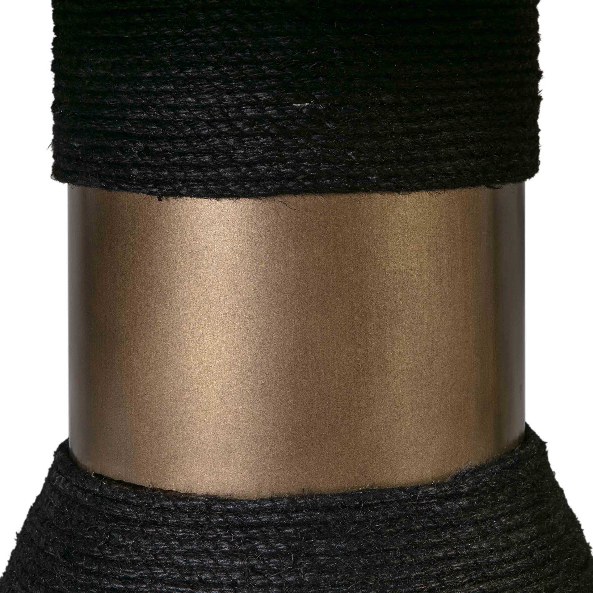 Riley Rope Oval Table Black - Image 7