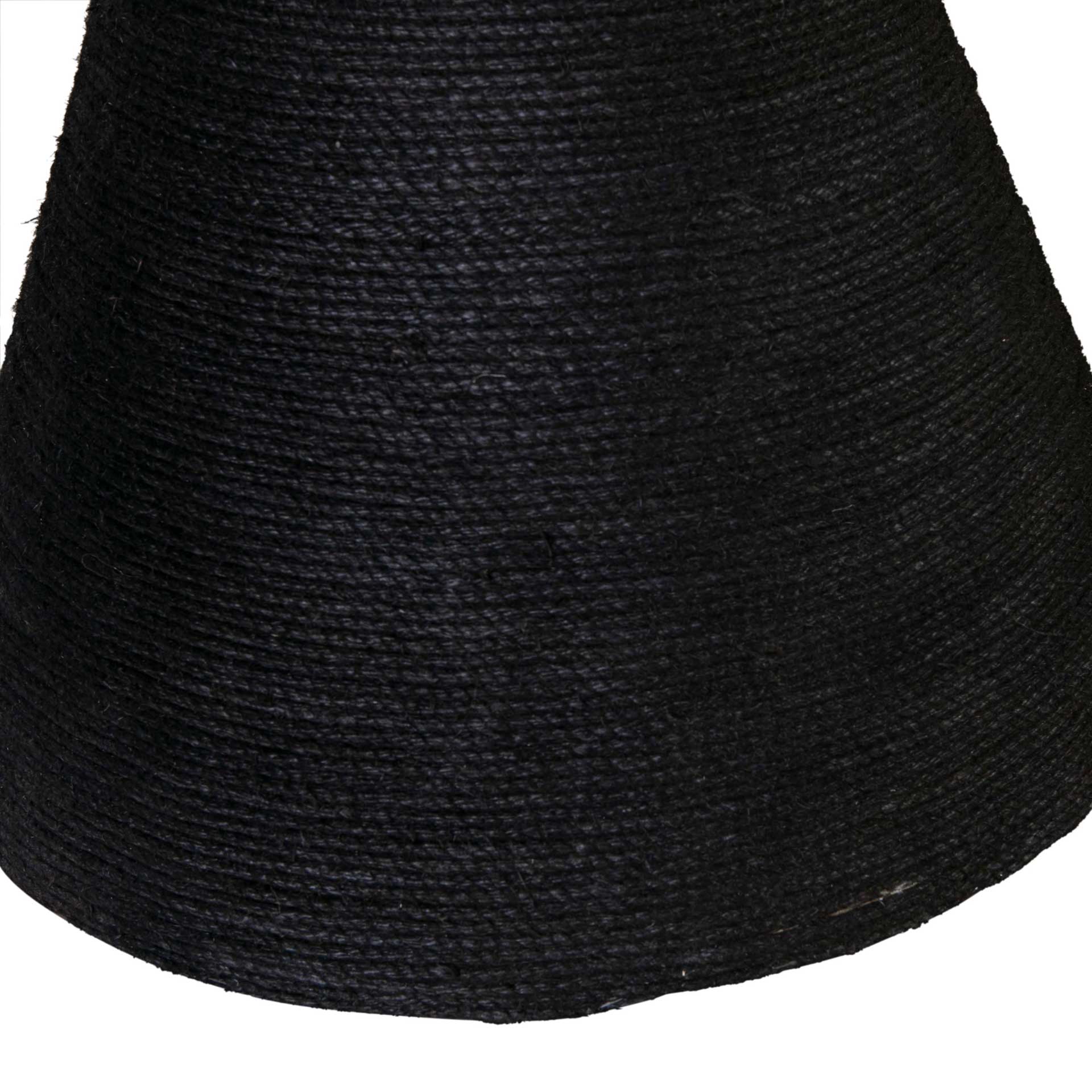 Riley Rope Oval Table Black - Image 8