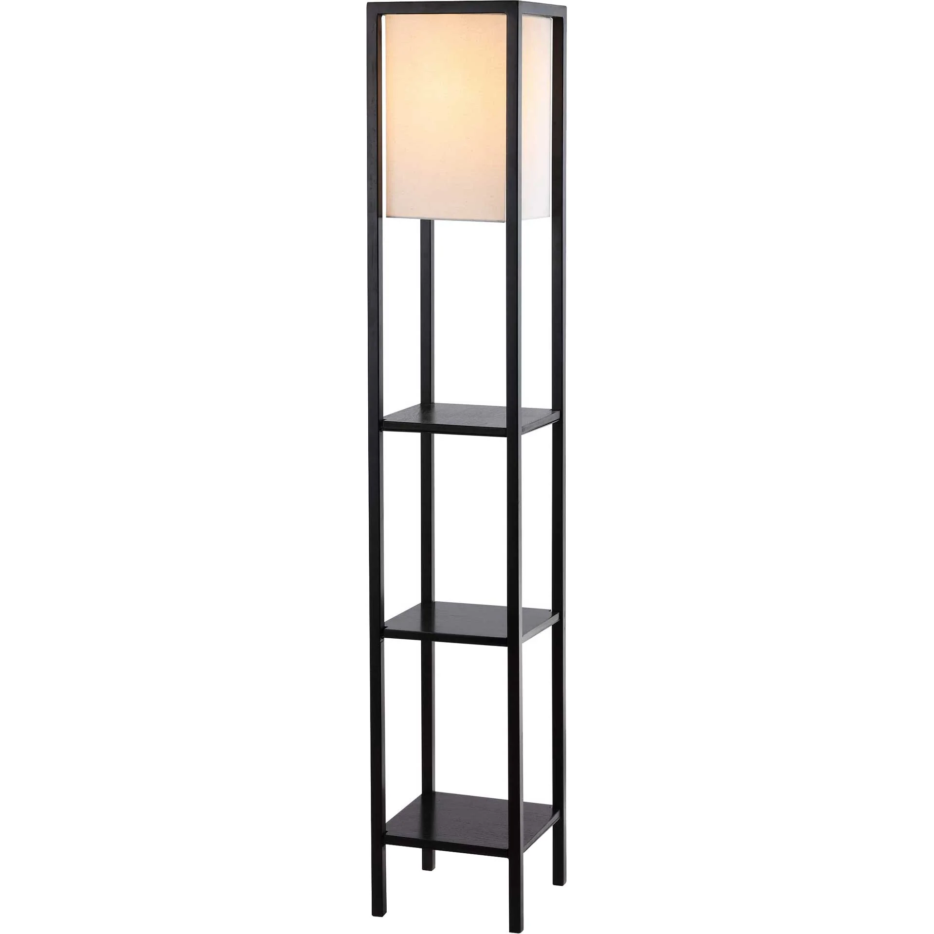 Riley Shelf Floor Lamp Black - Image 2