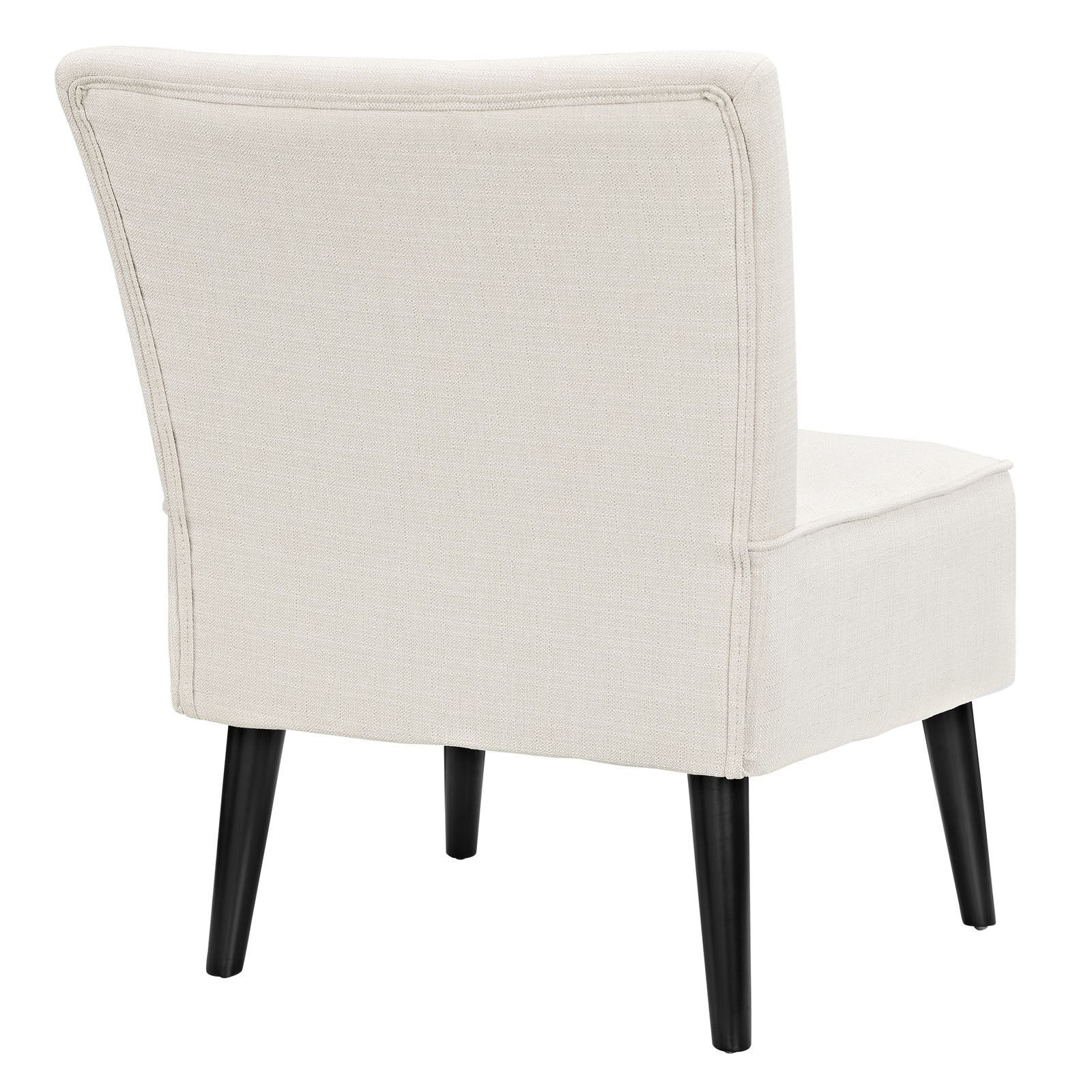 Risa Fabric Side Chair Beige - Image 3