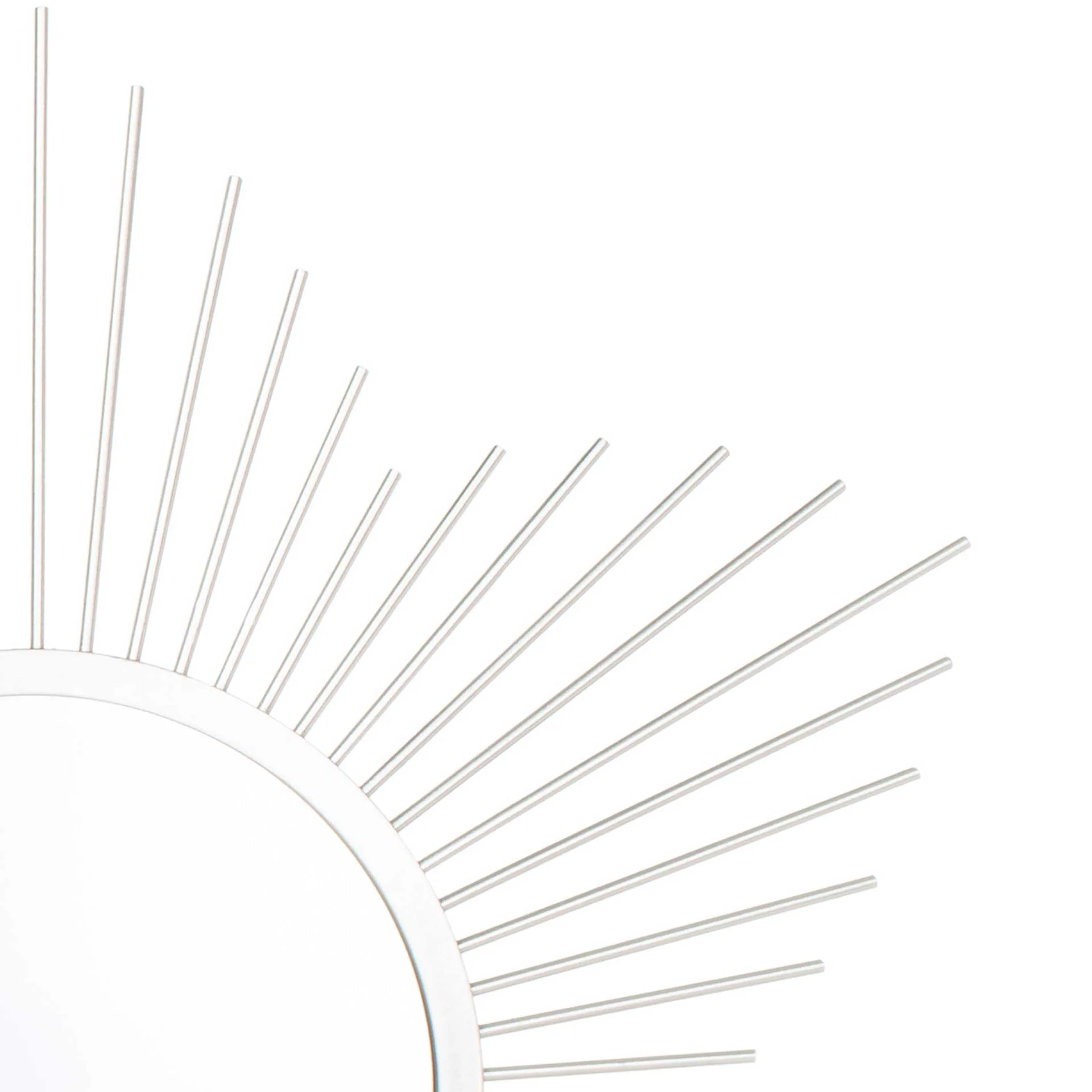 Ritz Sunburst Mirror Silver - Image 2