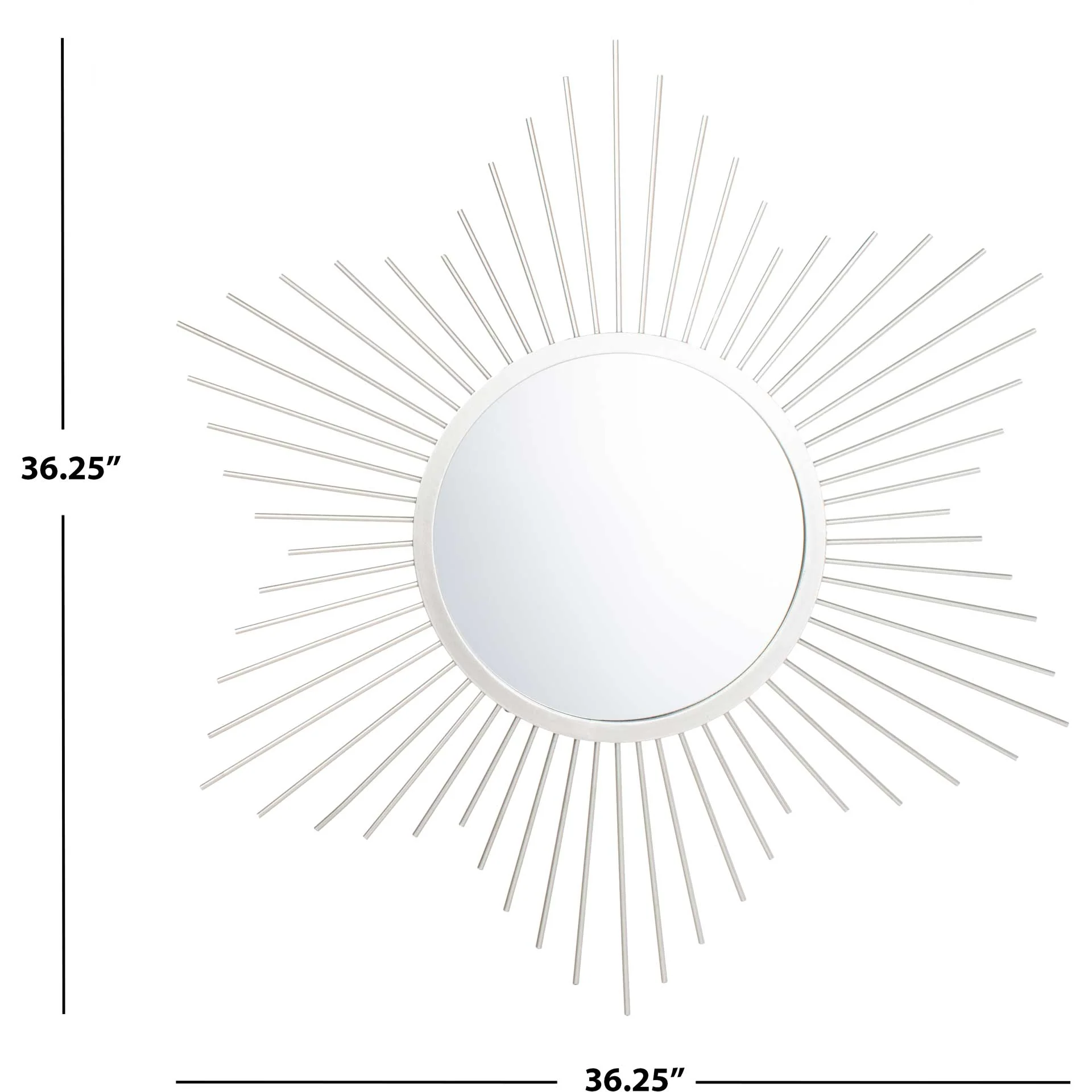 Ritz Sunburst Mirror Silver - Image 3
