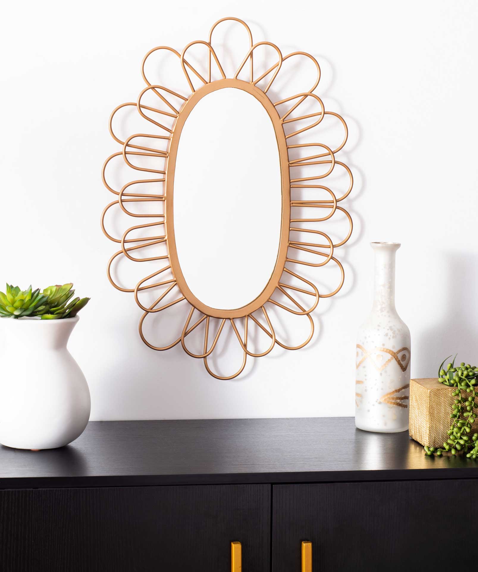 Rivulet Mirror Gold - Image 2