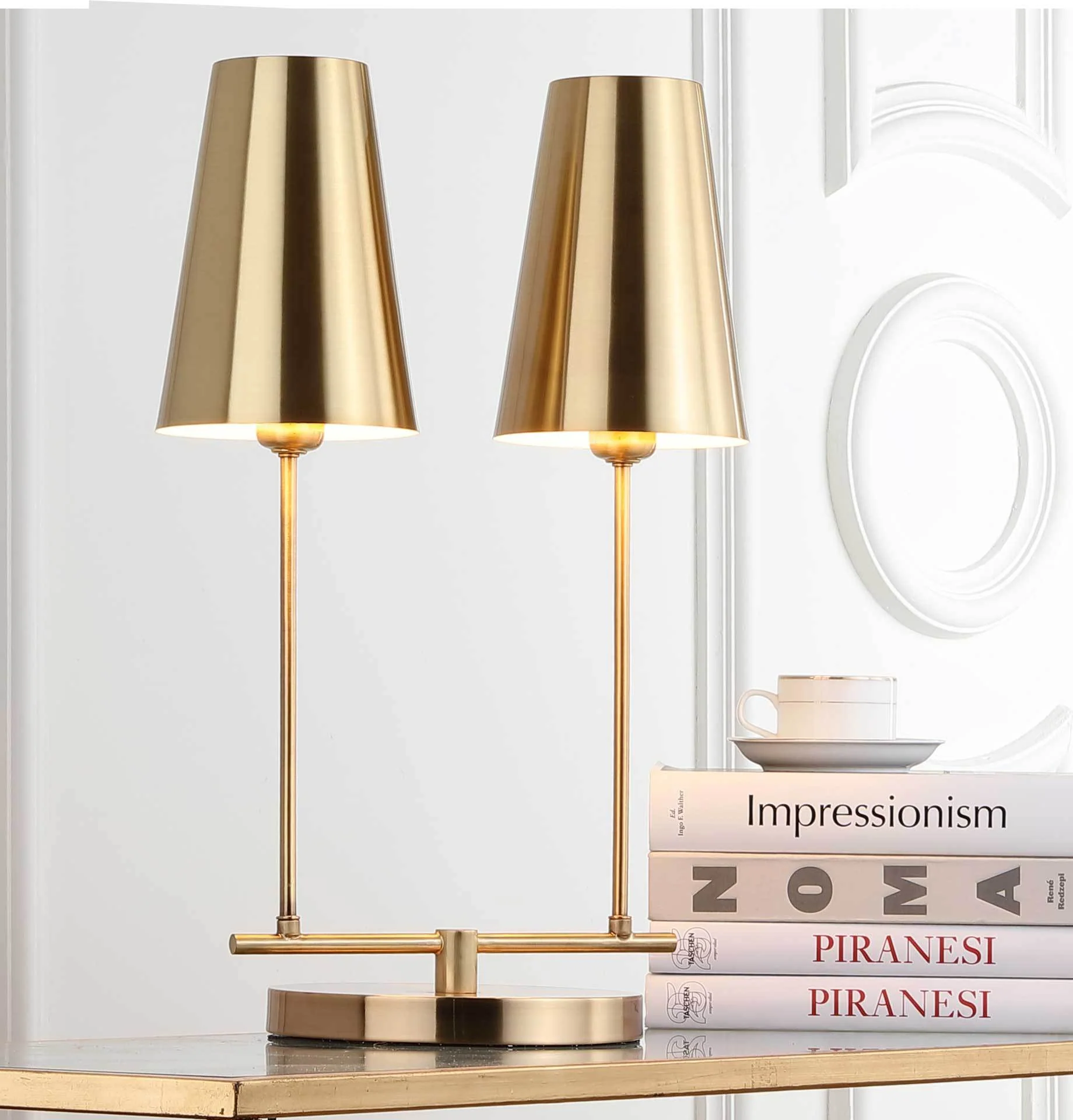 Riya Table Lamp Brass Gold - Image 4