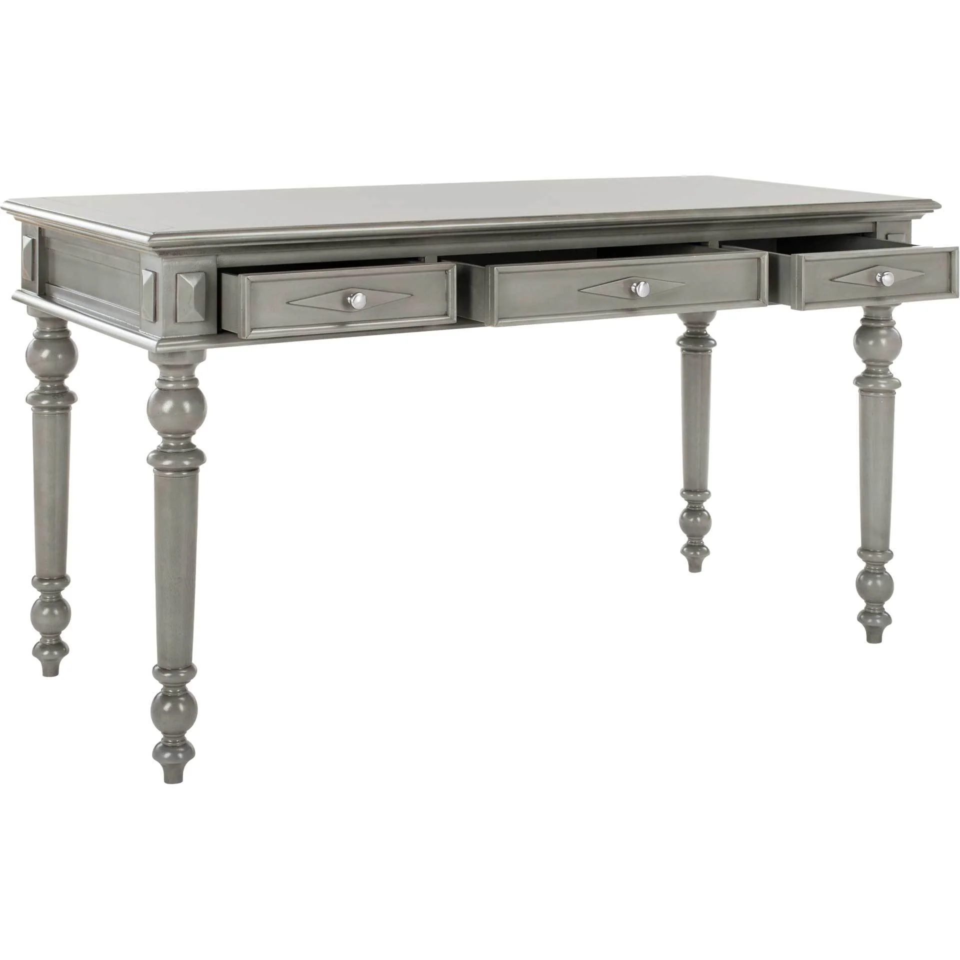 Robert 3 Drawer Desk - Image 2