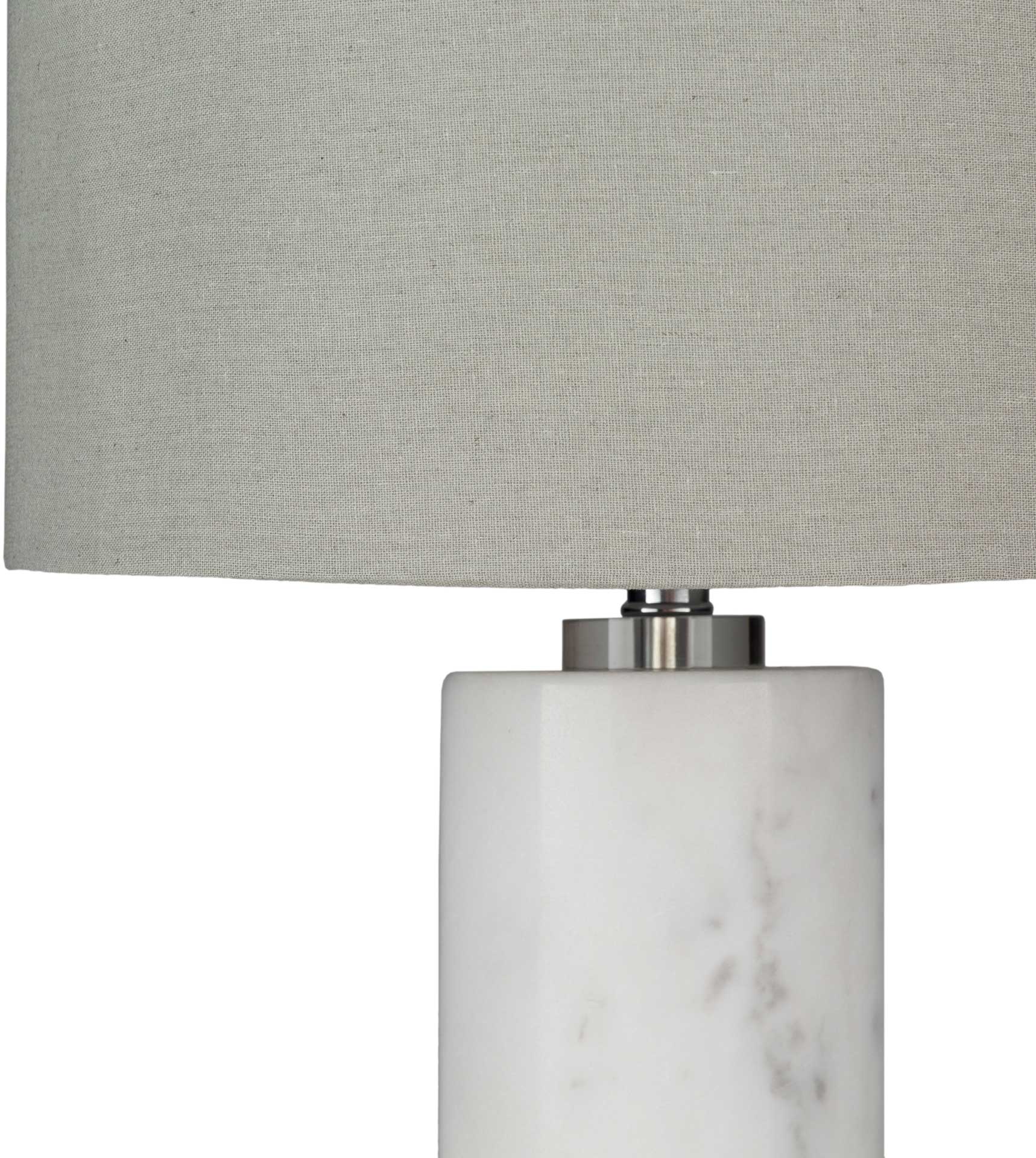 Robert Table Lamp Light Gray/White/Gray - Image 3