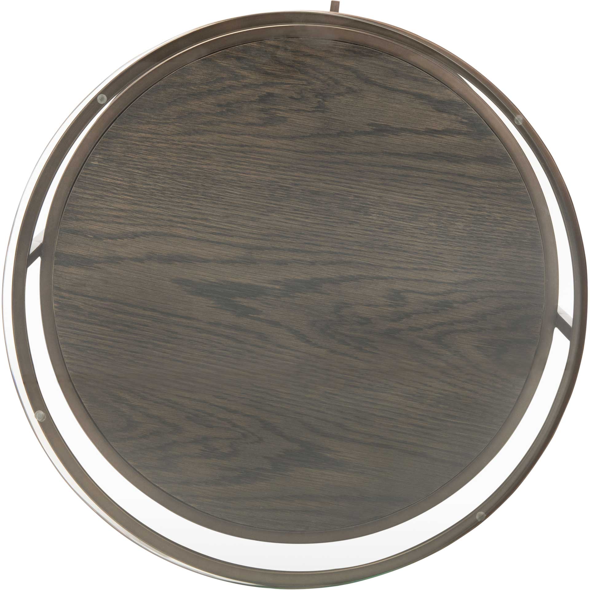 Robin Round 1 Drawer Nightstand Dark Walnut - Image 4