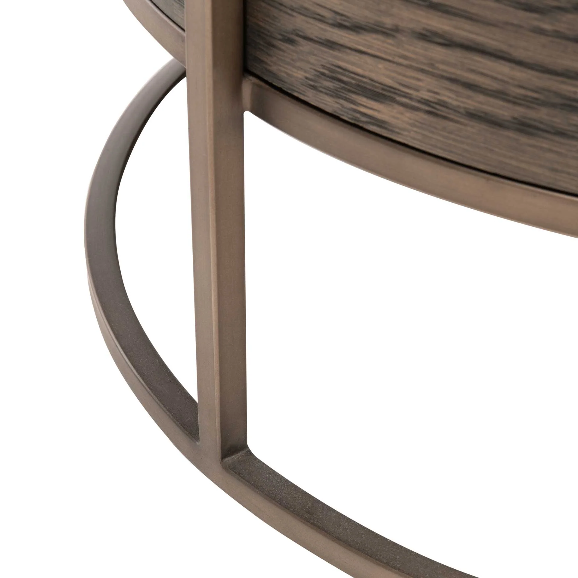 Robin Round 1 Drawer Nightstand Dark Walnut - Image 7