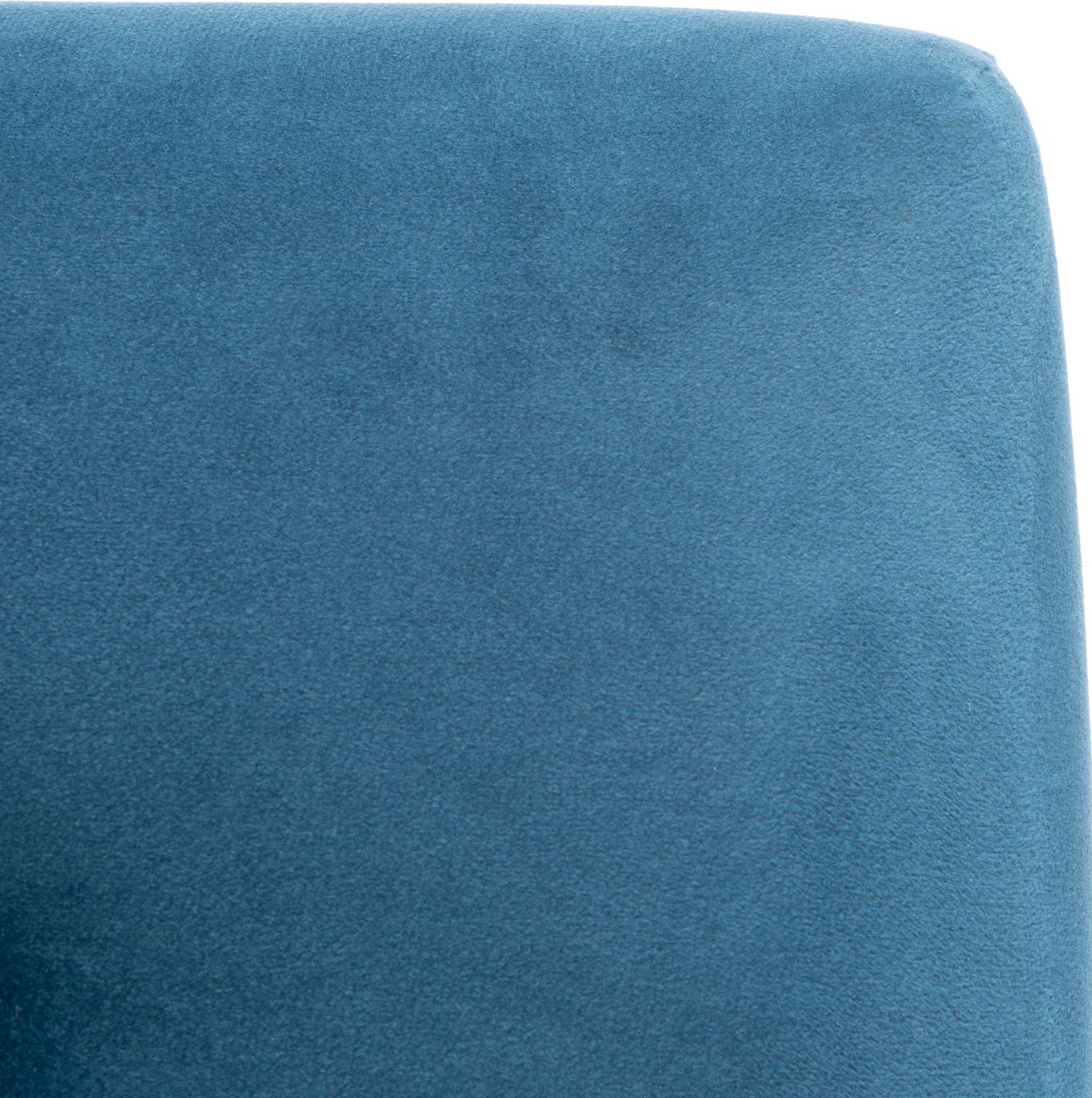 Rocha Sofa Accent Chair Blue/Antique Coffee - Image 5