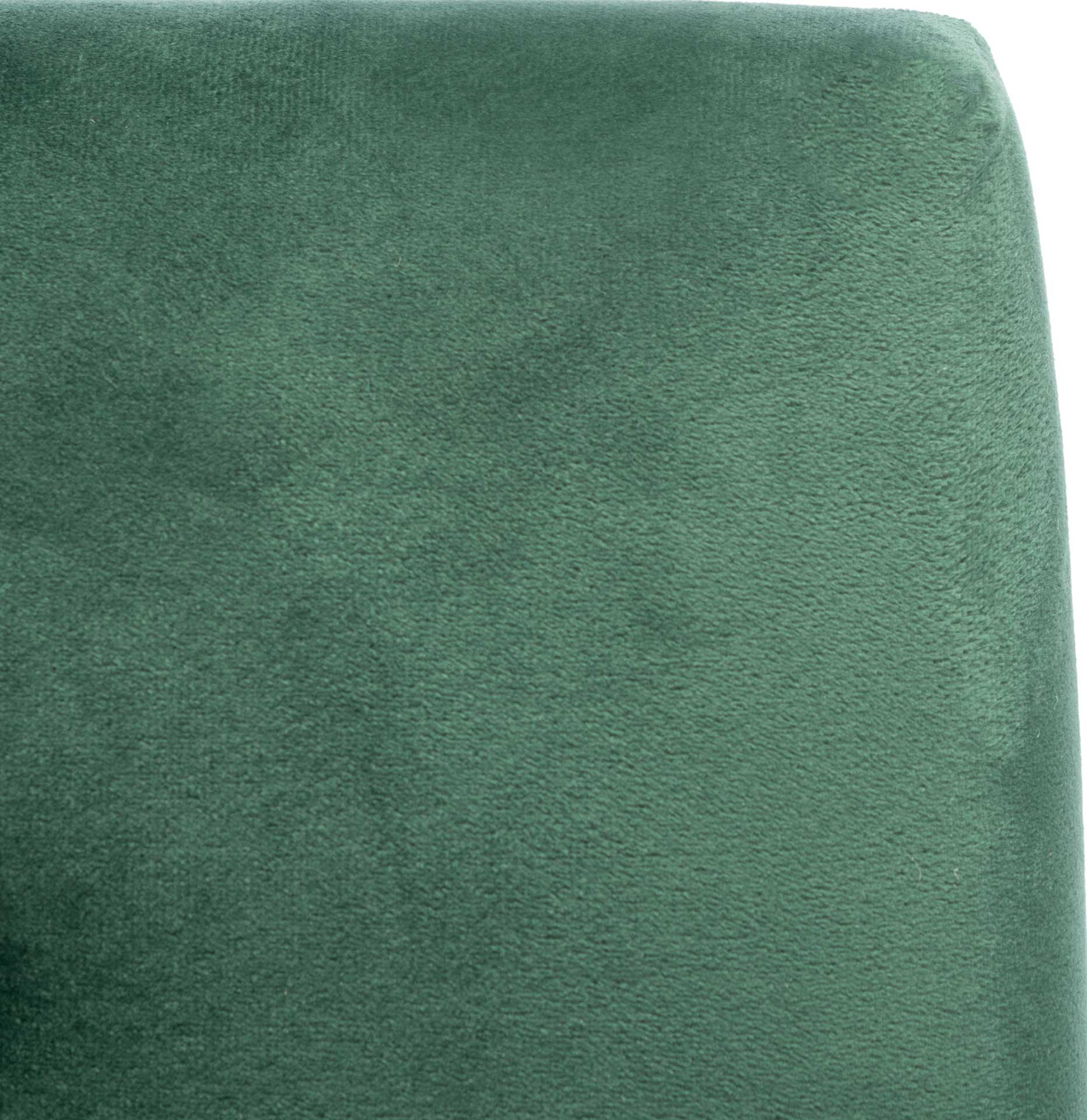 Rocha Sofa Accent Chair Malachite Green/Antique Coffee - Image 5