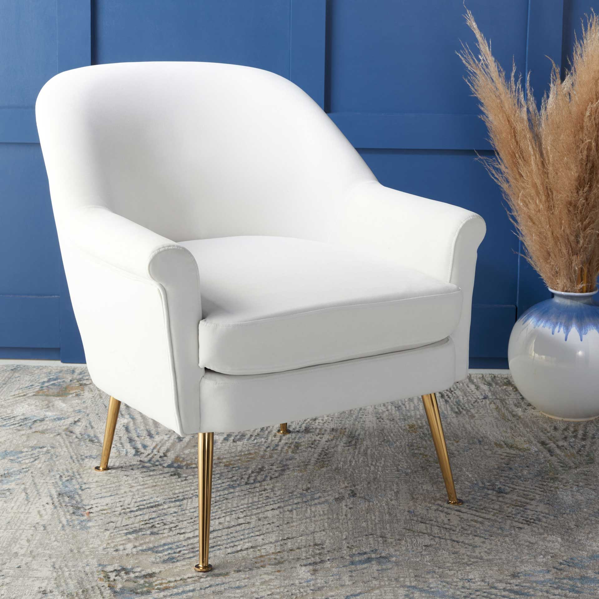 Rockford Accent Chair White - Image 4