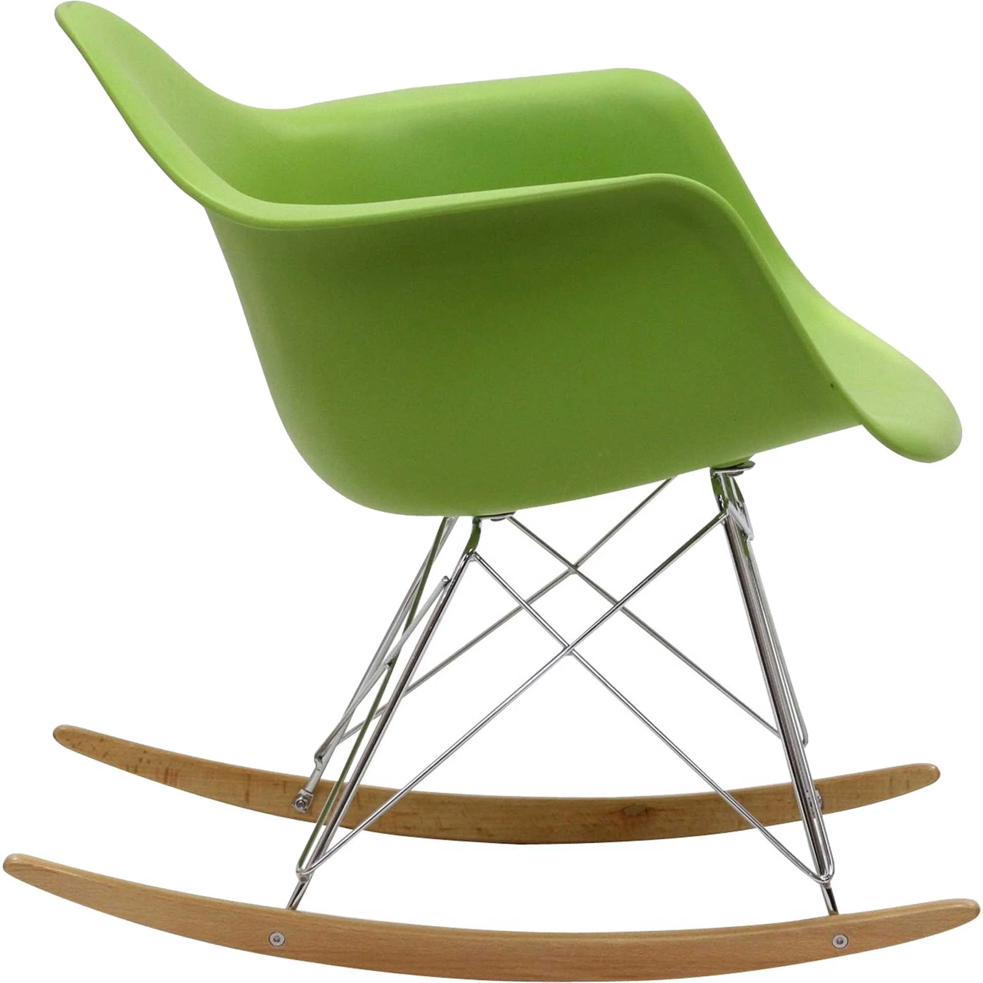 Rocking Lounge Chair Green - Image 3