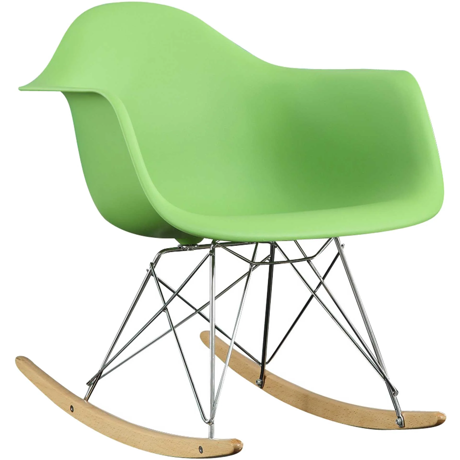 Rocking Lounge Chair Green - Image 4