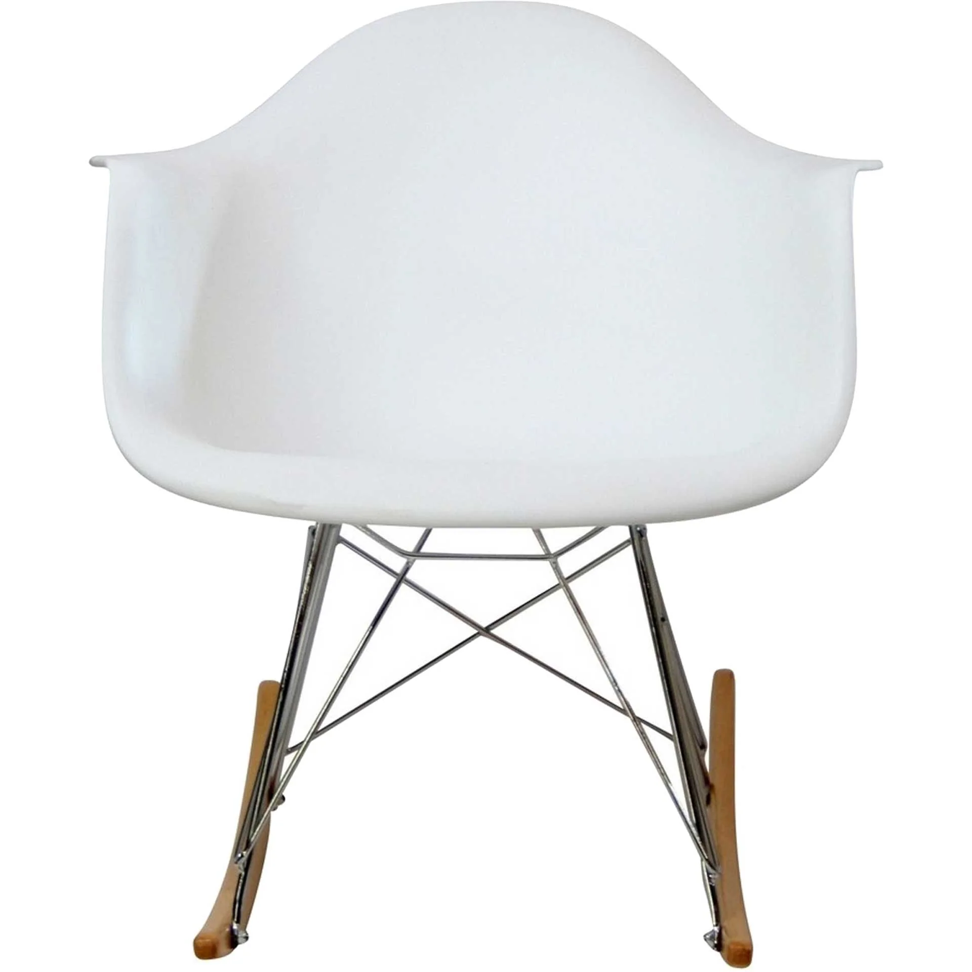 Rocking Lounge Chair White - Image 2
