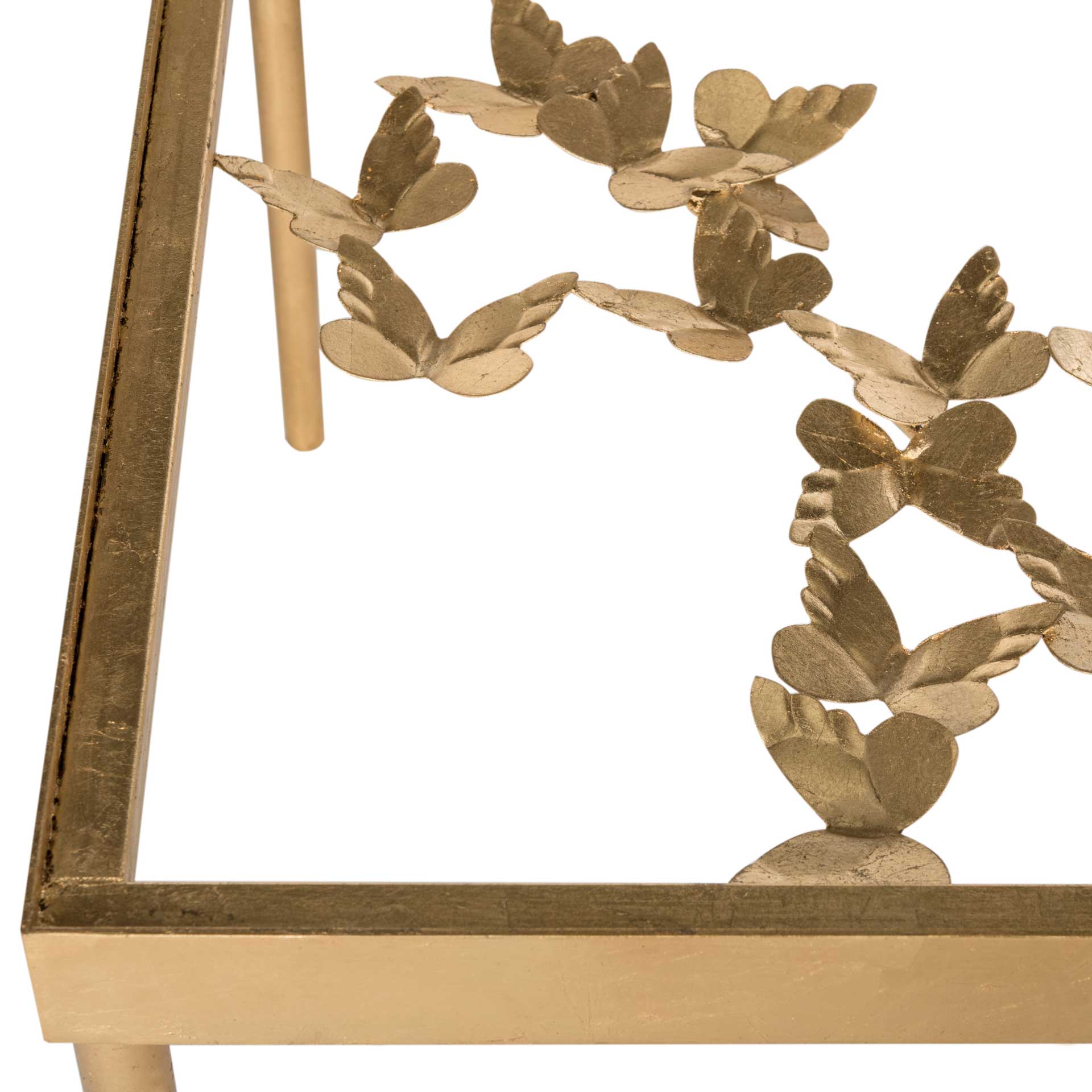 Rodney Butterfly Coffee Table Antique Gold - Image 3