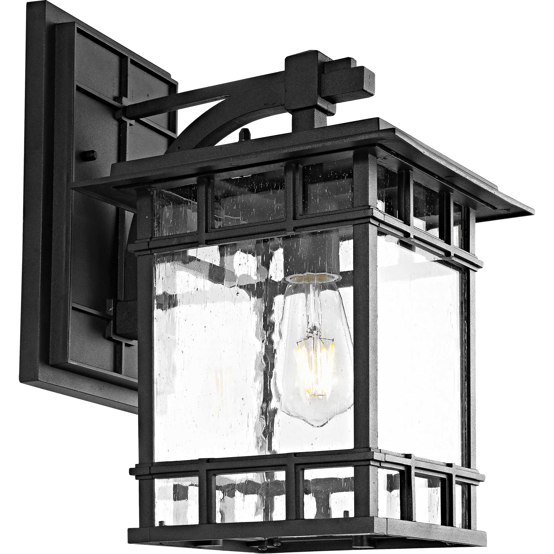 Roe Outdoor Wall Lantern Black - Image 2
