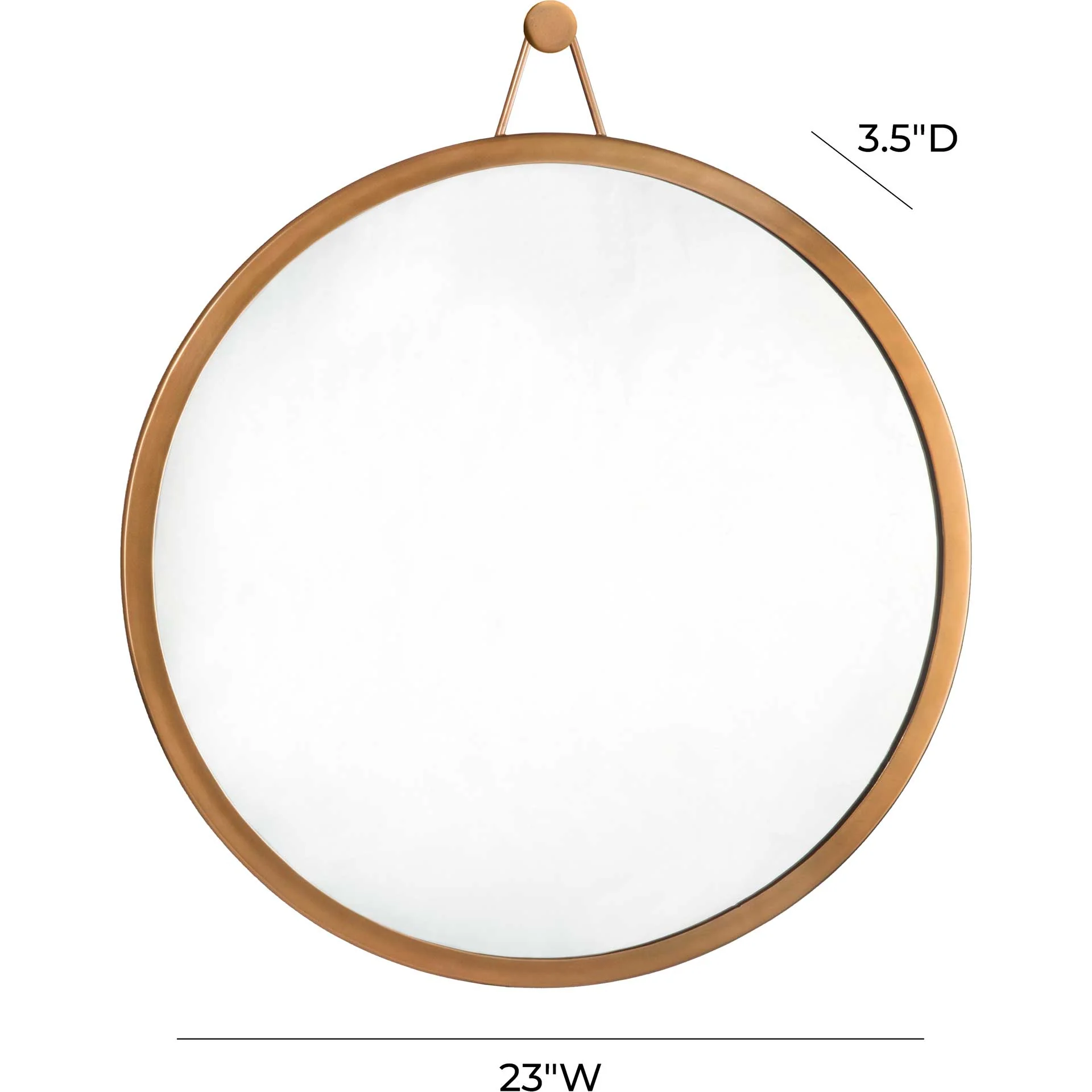 Roger Mirror Brass - Image 5