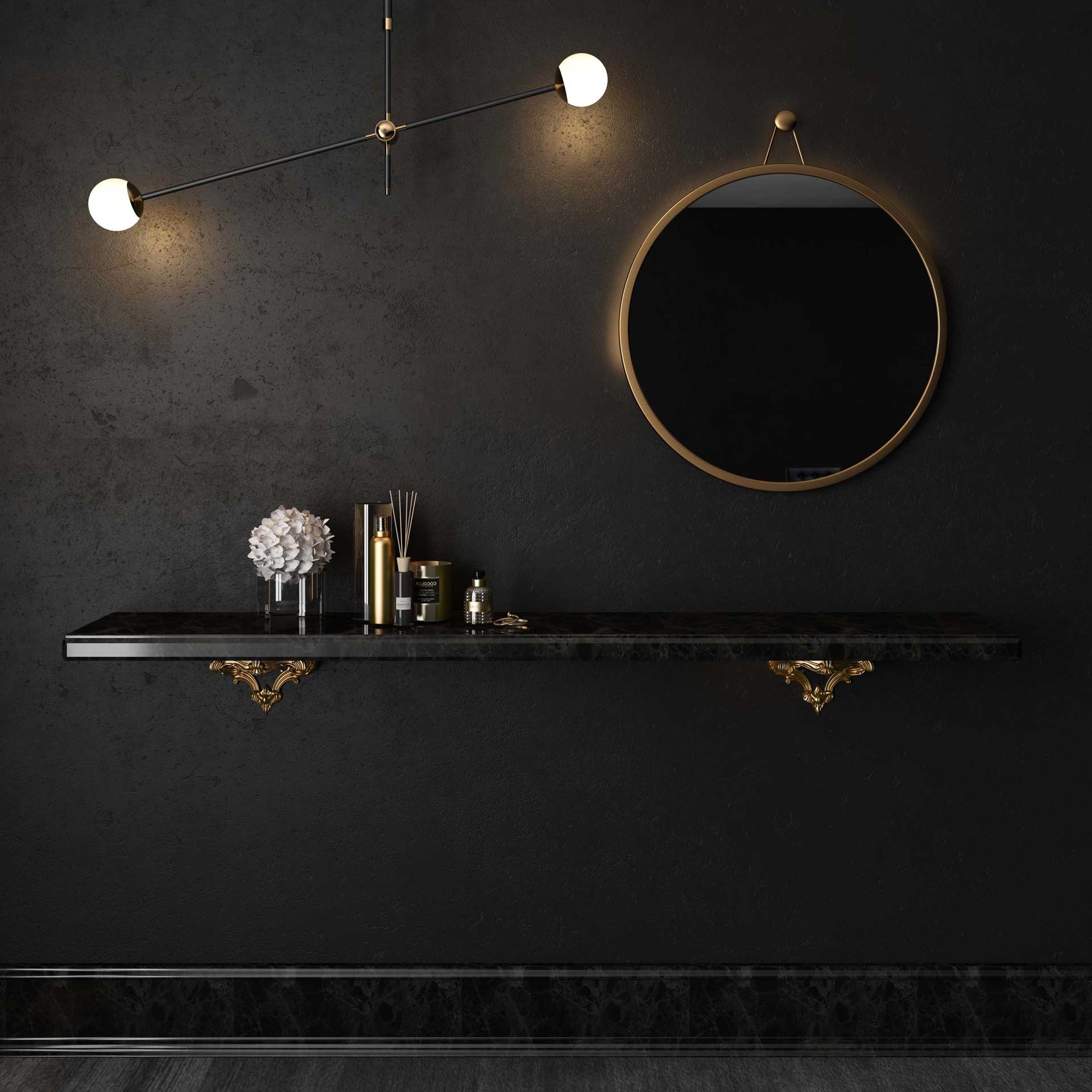 Roger Mirror Brass - Image 6
