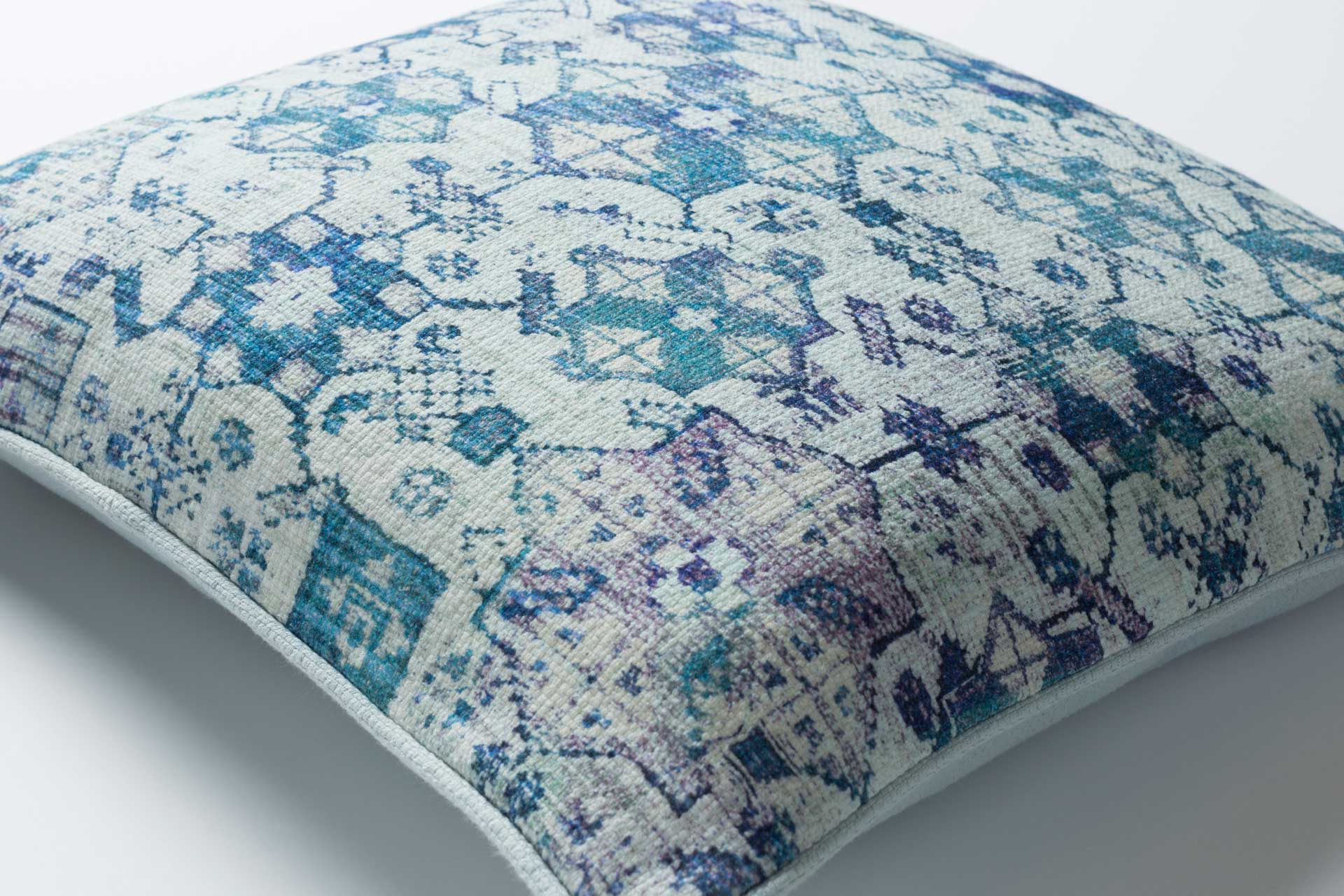 Roger Pillow Pale Blue/Teal/Sky Blue - Image 2
