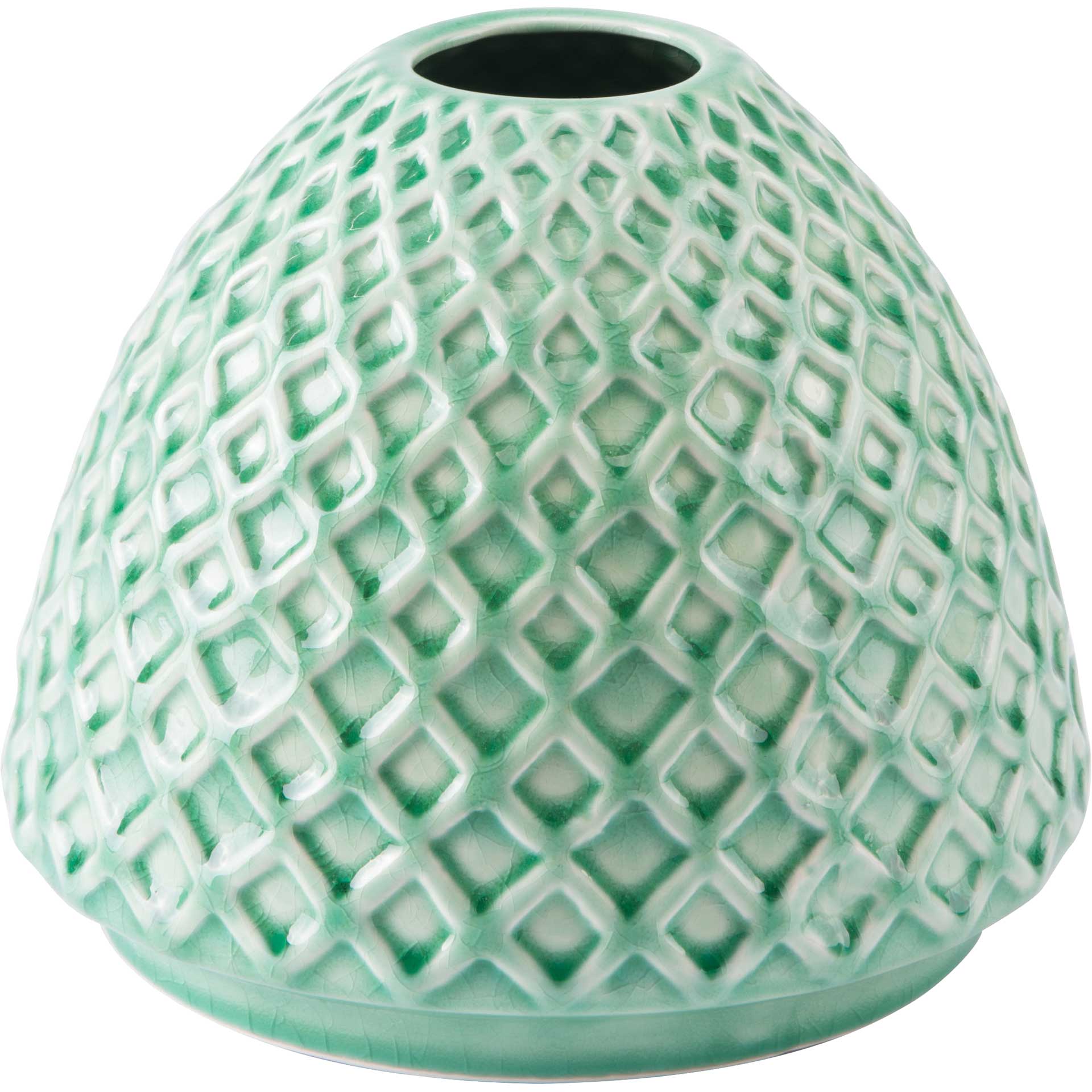 Rombo Vase Light Green - Image 3