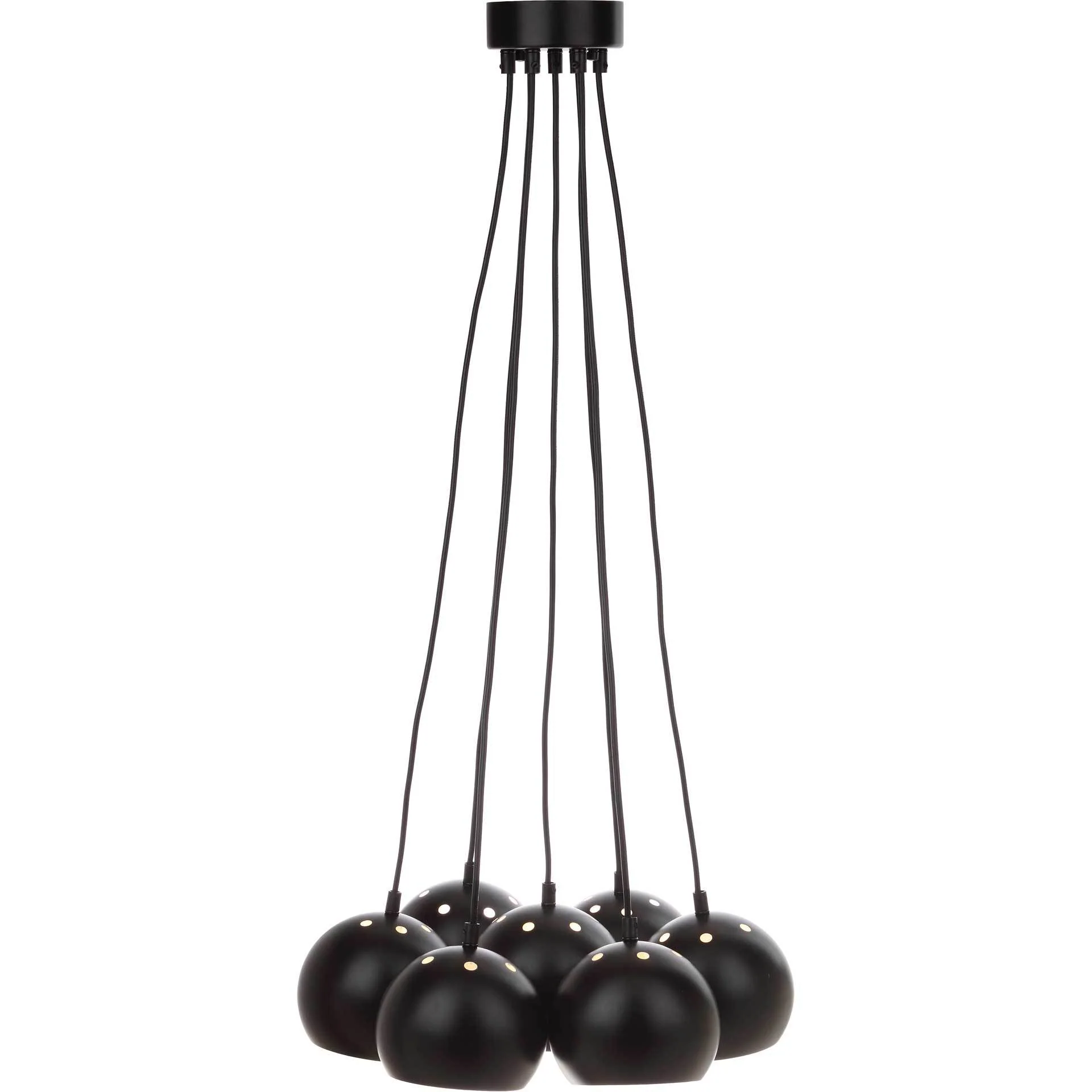 Romeo Bearing Adjustable Pendant Lamp Black - Image 2