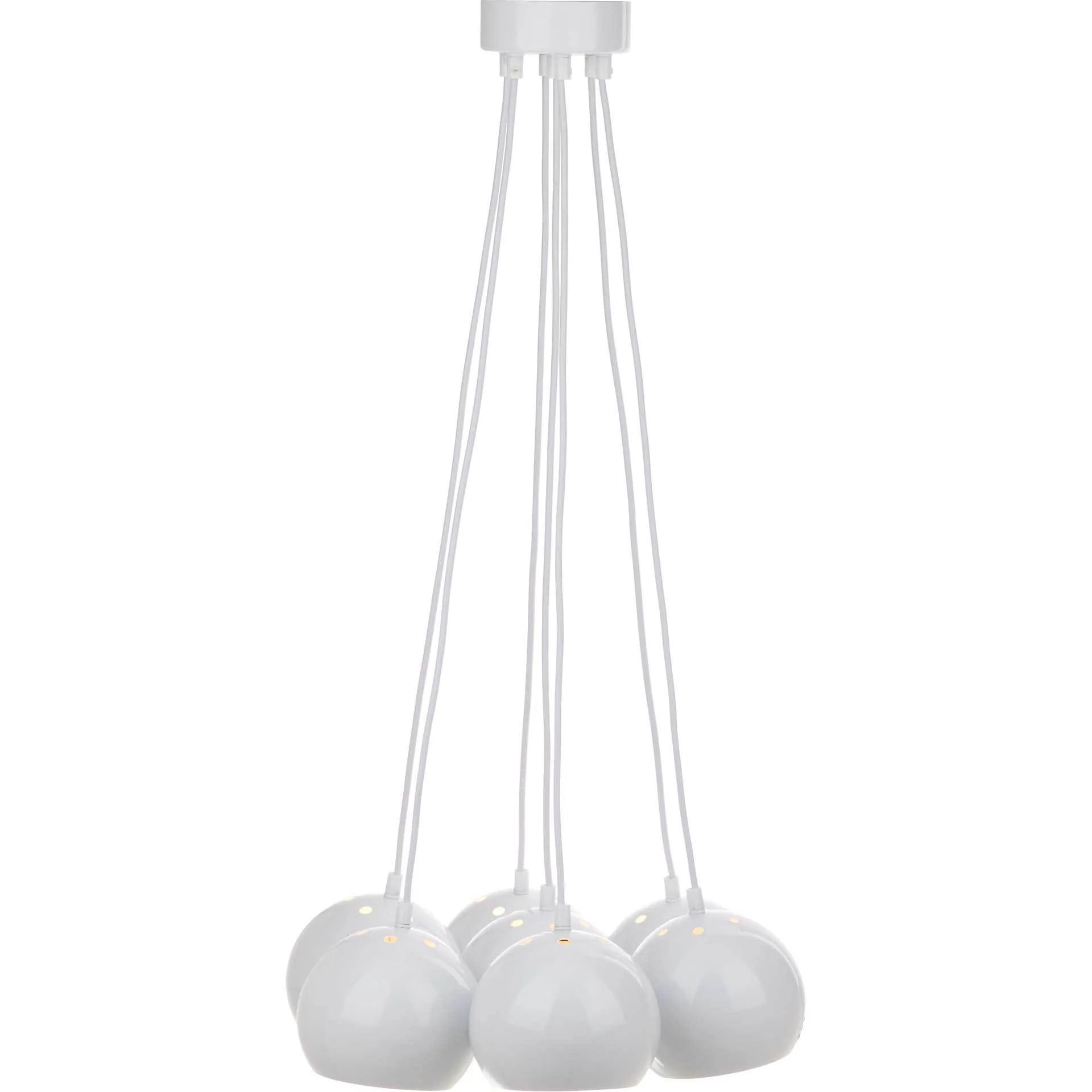 Romeo Bearing Adjustable Pendant Lamp White - Image 2