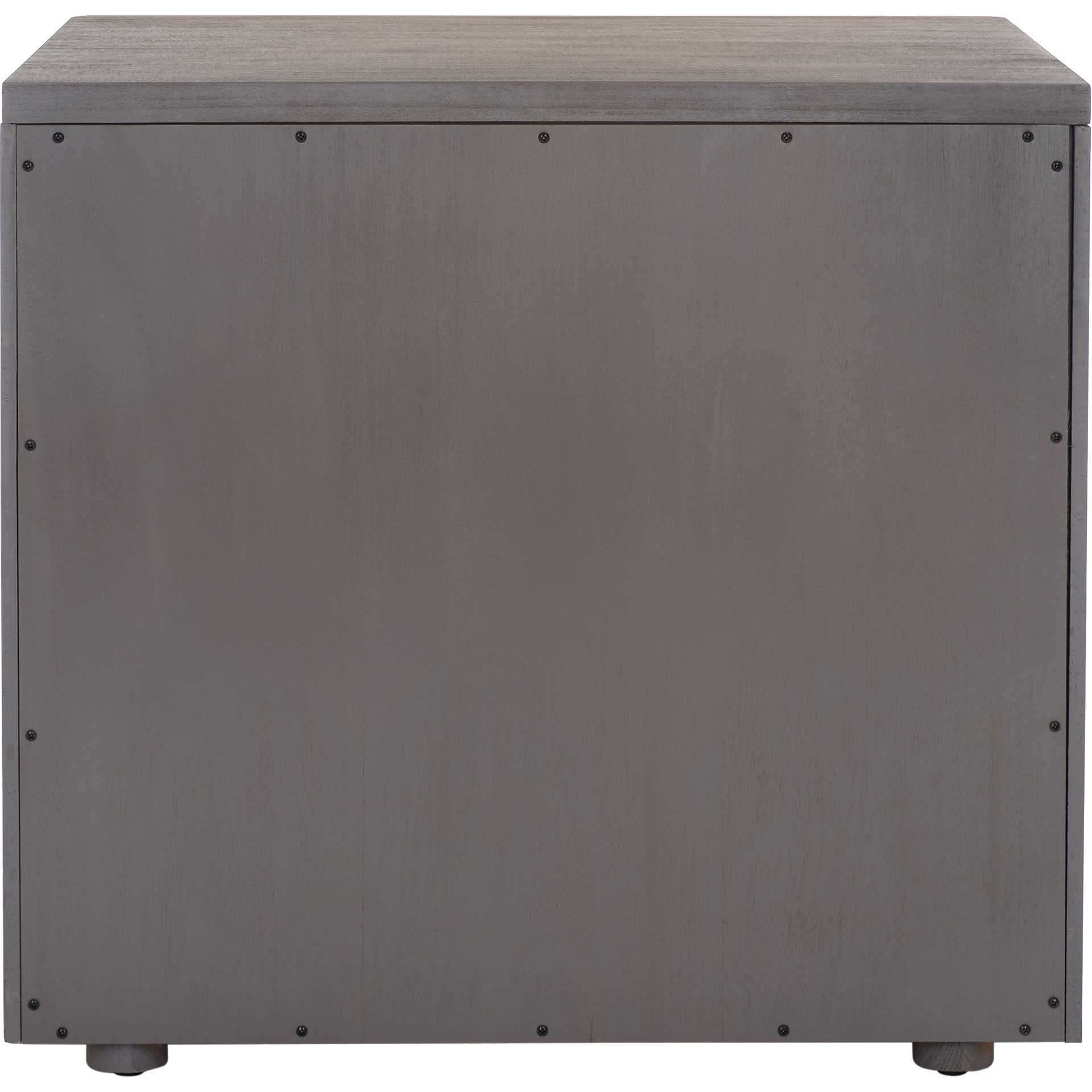 Romilly 3 Drawer Wood Nightstand Light Brown - Image 3