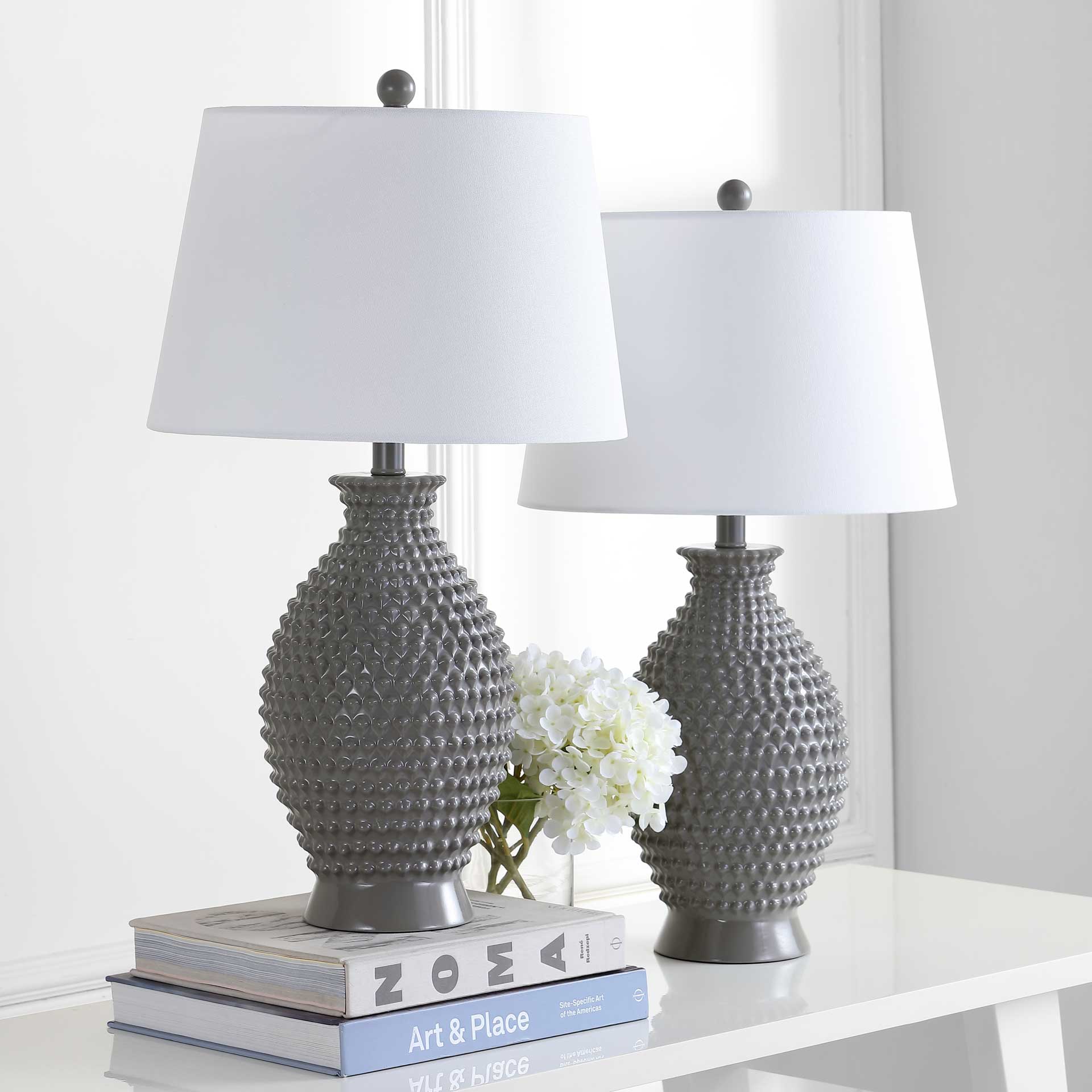 Romina Table Lamp Gray (Set of 2) - Image 3